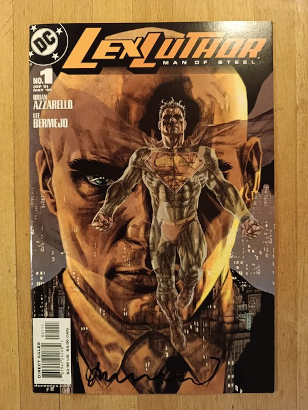 Lex Luthor: Man of Steel # 1 - (2005) Lee Bermejo - 1 Signed comic