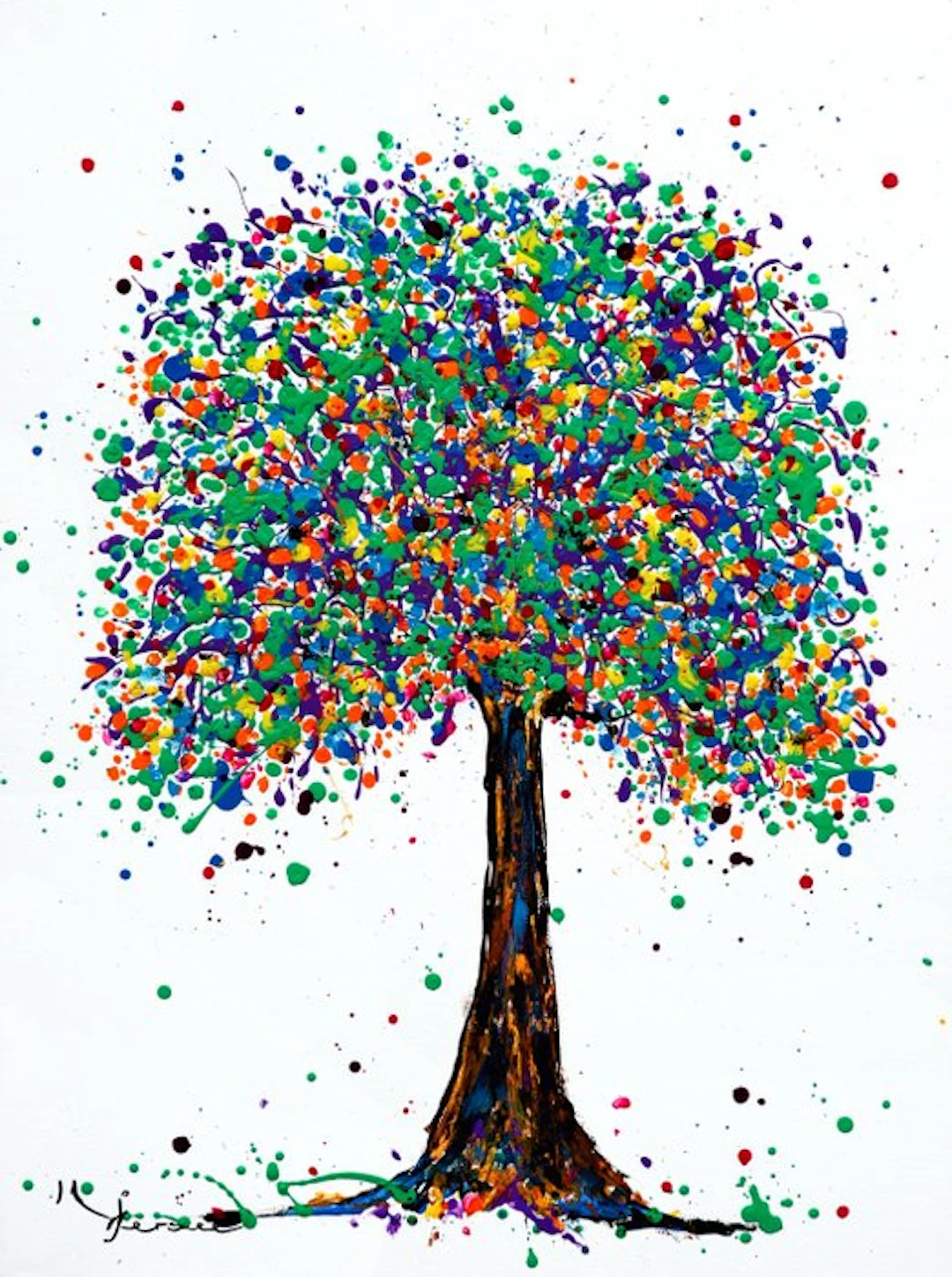 Kspersee - Spring tree
