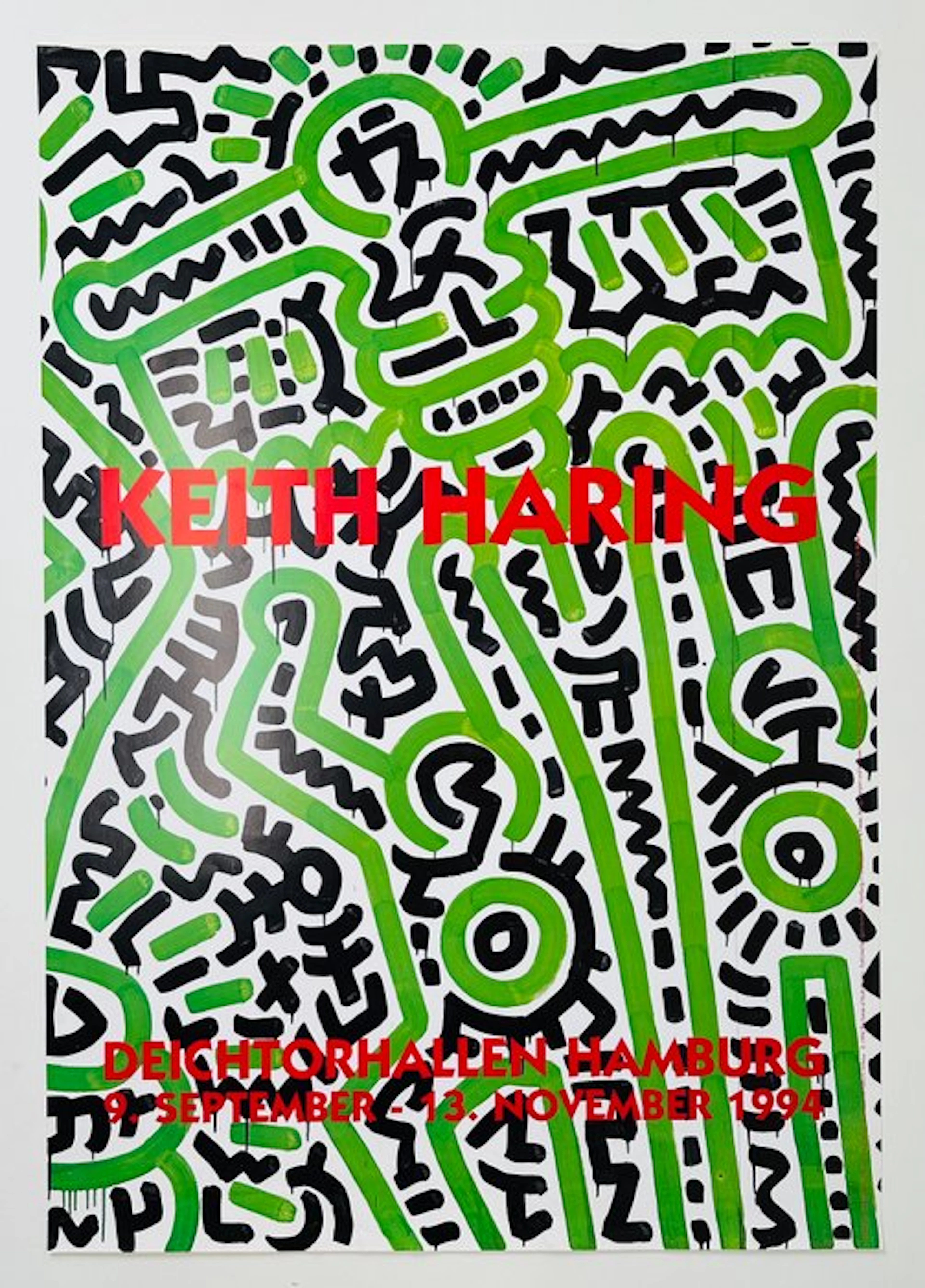 Keith Haring - "Untitled (for Maria), 1985" [Ausstellungsplakat] - 1990s