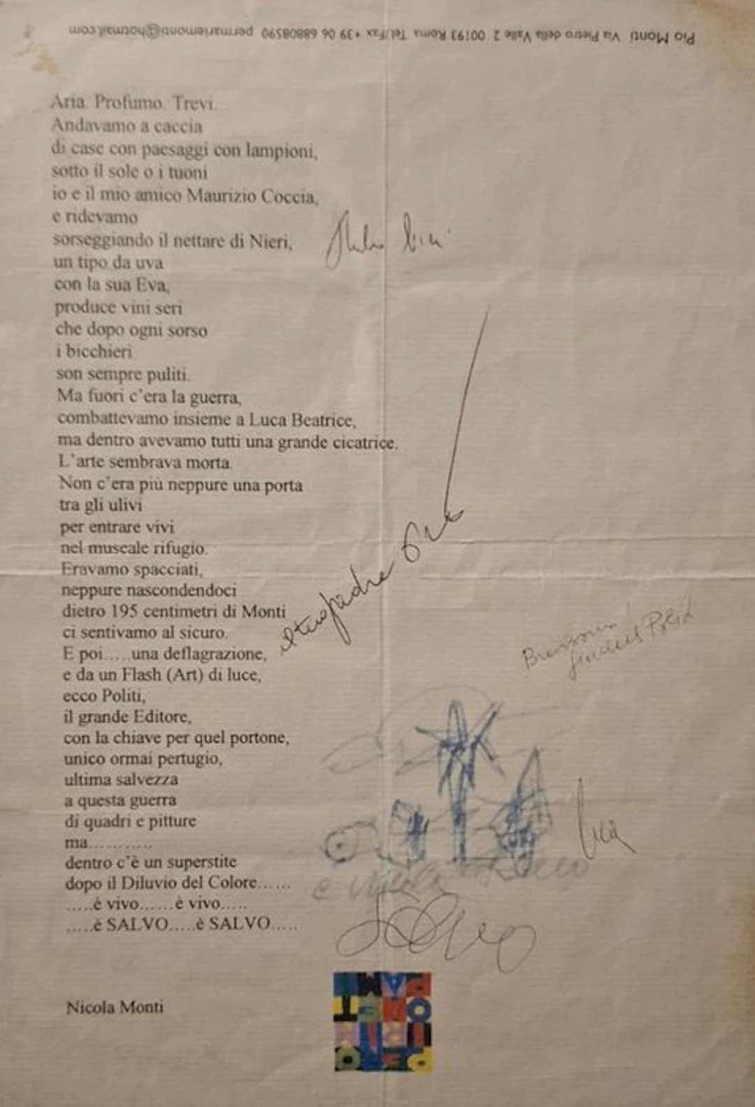 Salvo (1947-2015) - Senza titolo