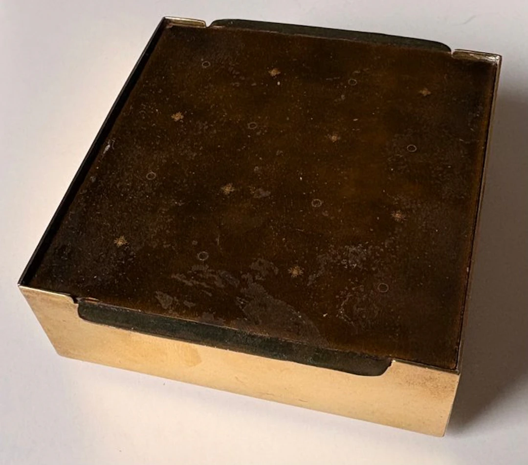 Perli, Schwäbisch Gmünd - No reserve price - Cigarette box - Brass