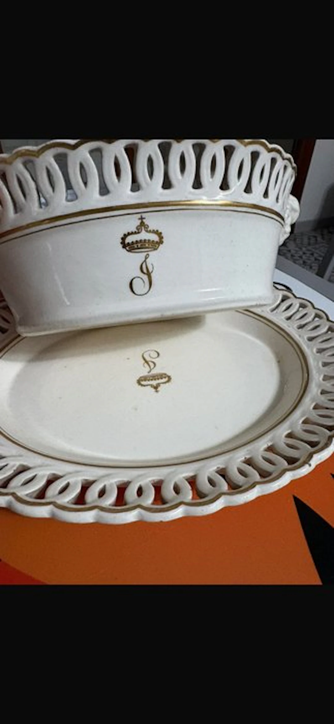 Manifattura del Vecchio - Bread basket (2) - Porcelain