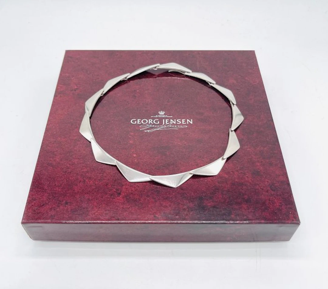 No reserve price - Georg Jensen - Necklace Silver - Peak necklace