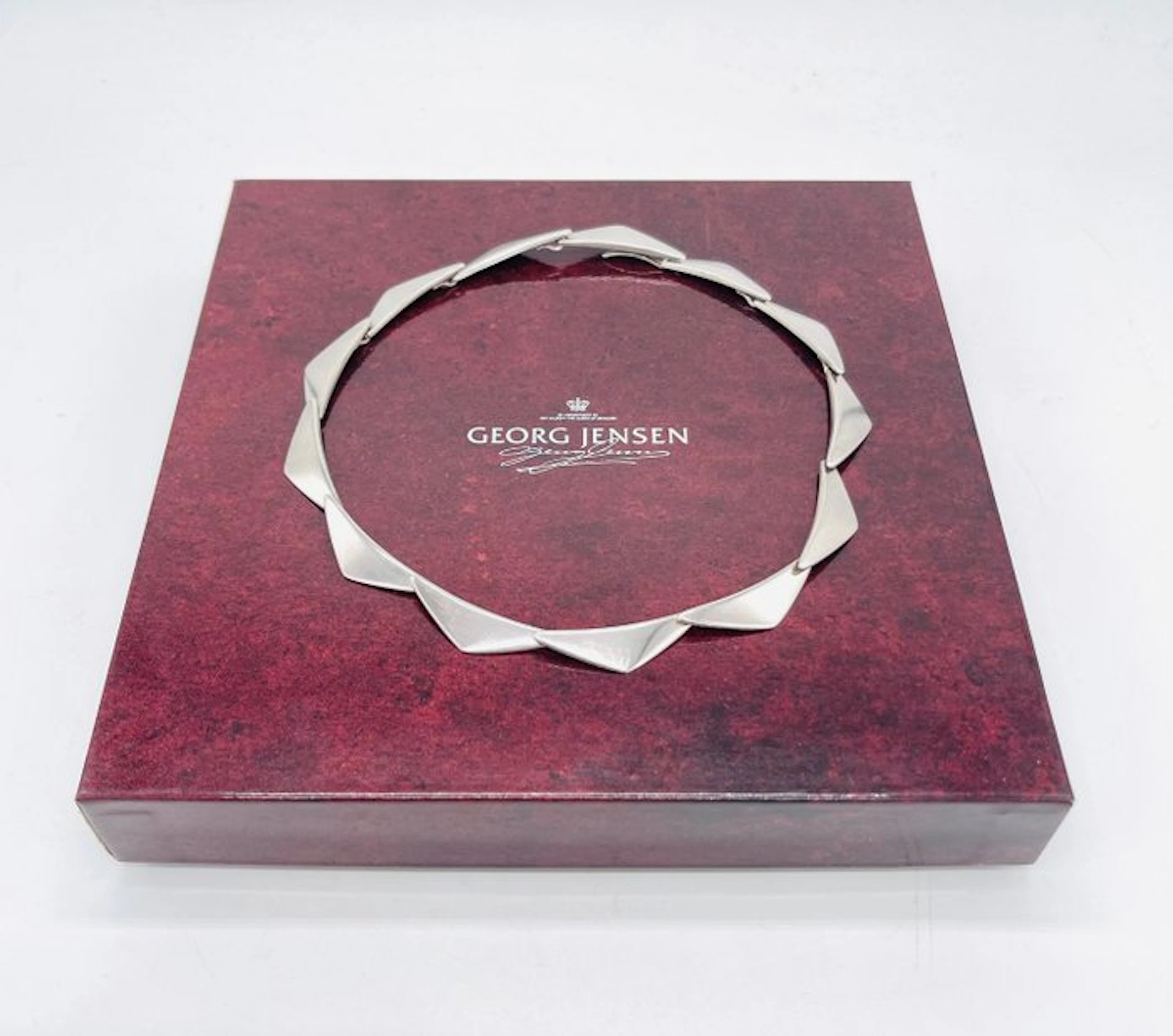 No reserve price - Georg Jensen - Necklace Silver - Peak necklace