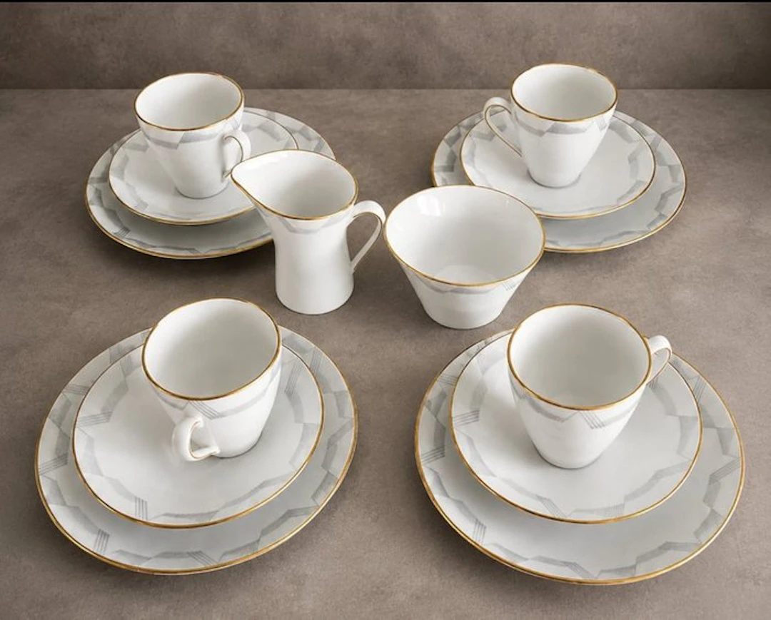 Rorstrand - Coffee service (14) - Kontiki - feldspar...