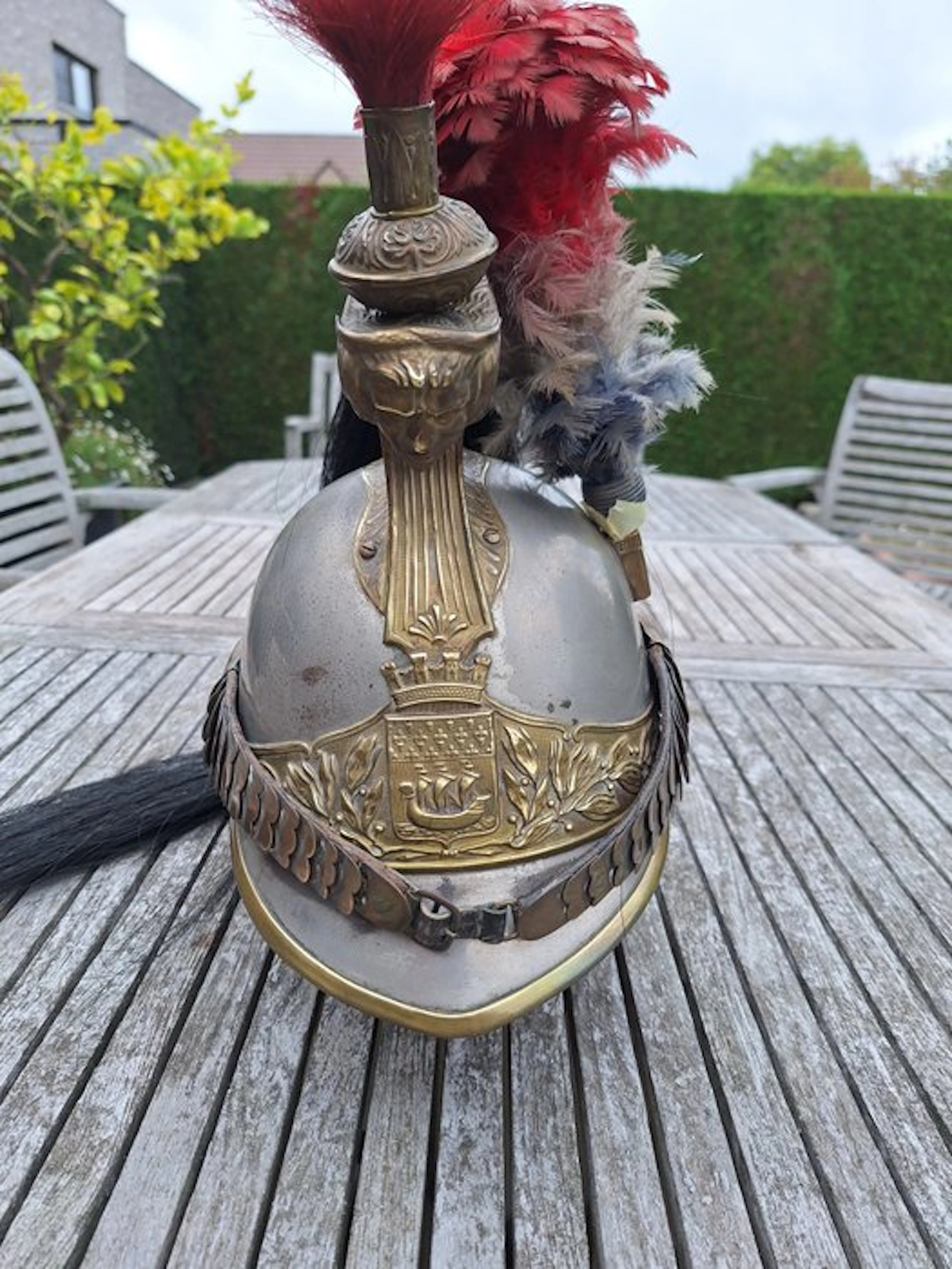 France - French Republican Guard Cavalry Helmet, M1874 - Military helmet