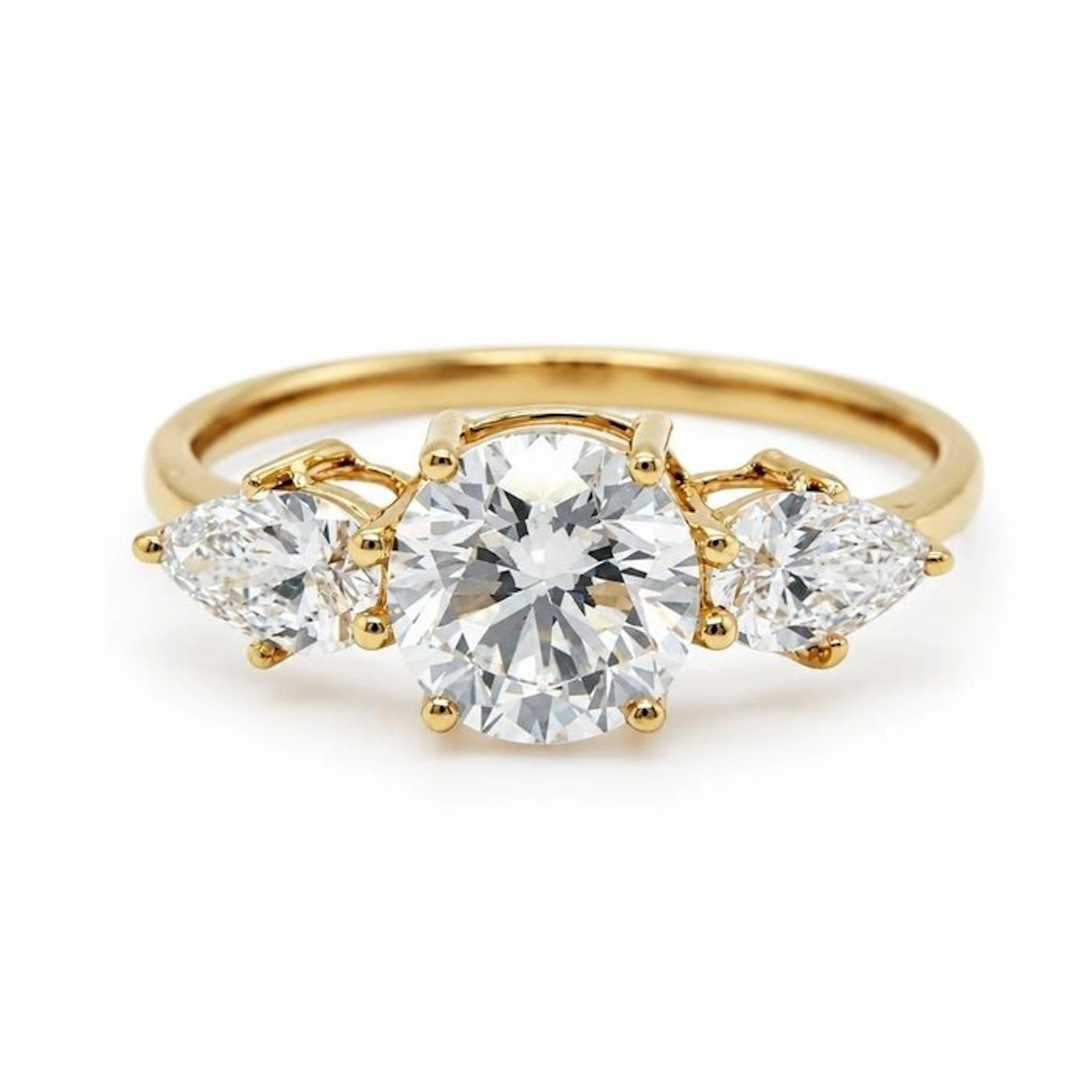 No reserve price - Ring - 14 kt