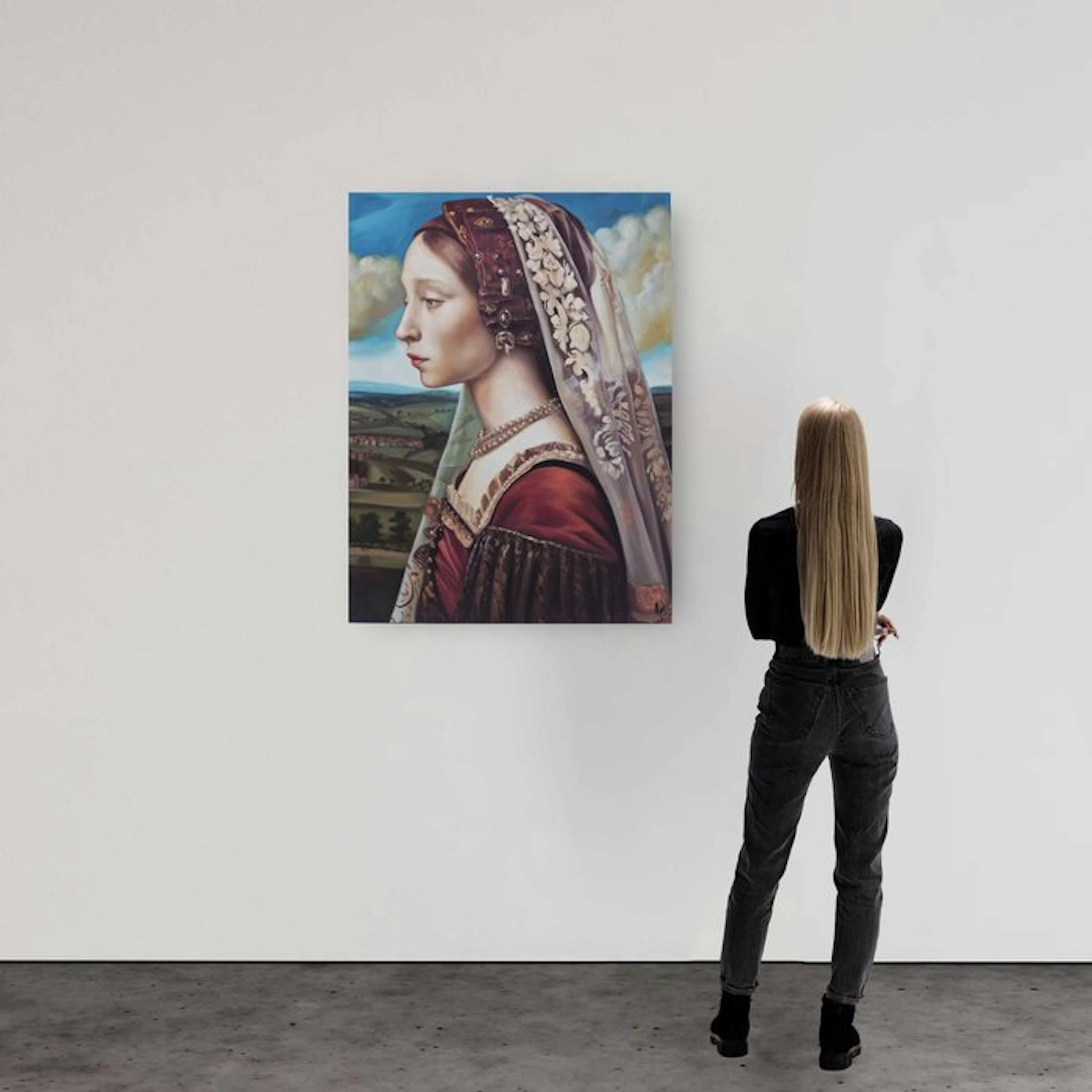 Anne Dias - (100% handpainted !) Lady Isolde of Silent Mercy