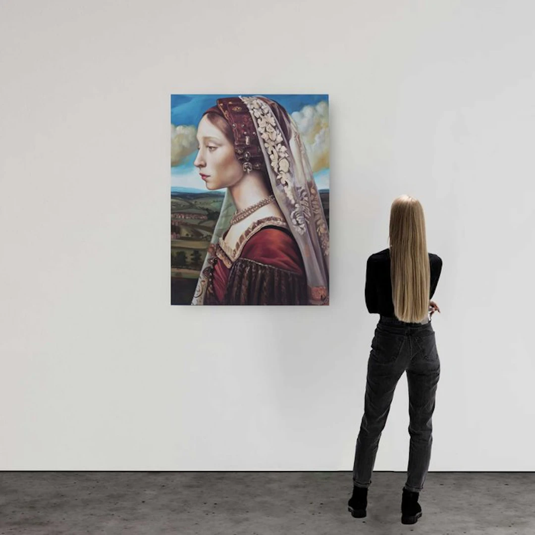 Anne Dias - (100% handpainted !) Lady Isolde of Silent Mercy