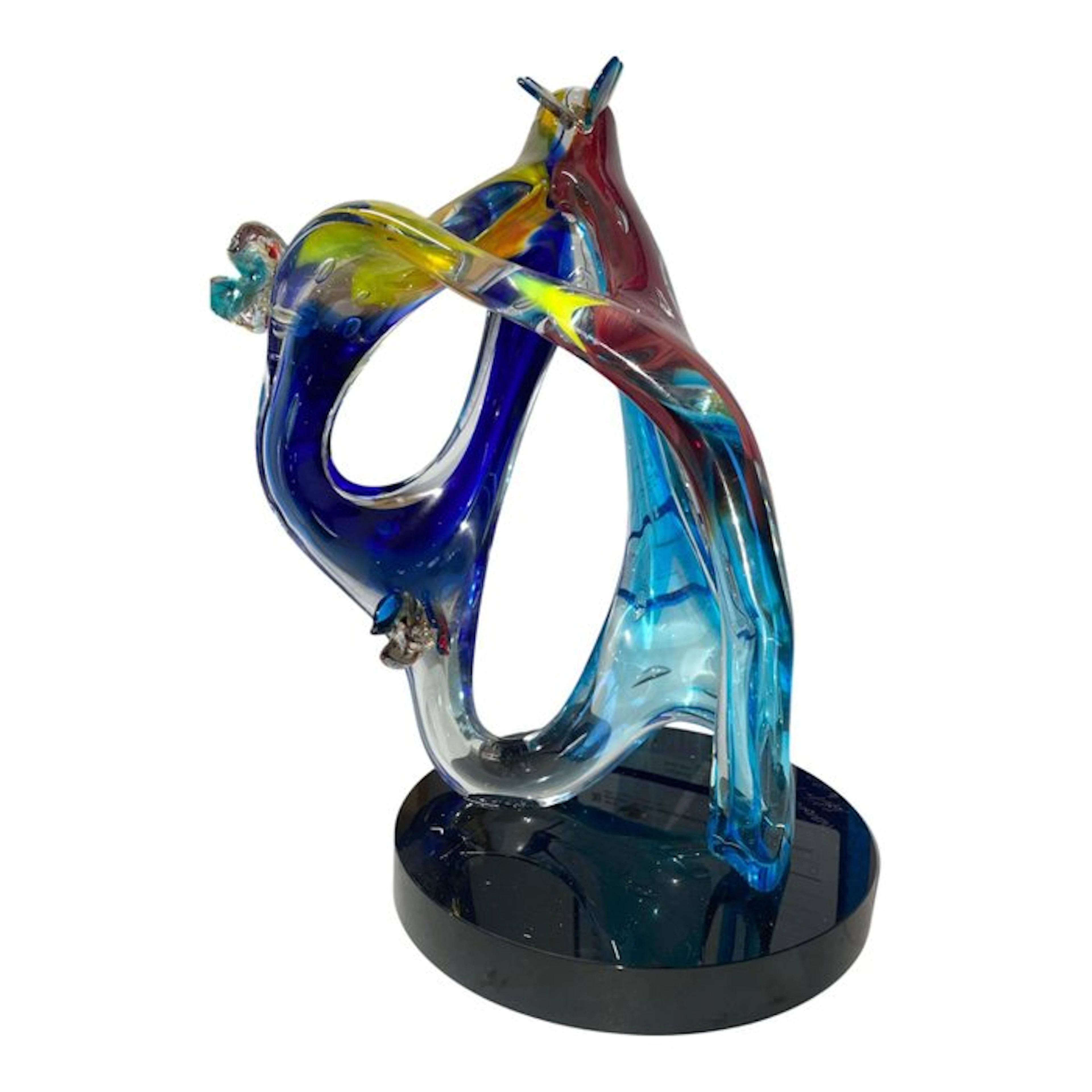 Sculpture, Infinito - 38 cm - Glass