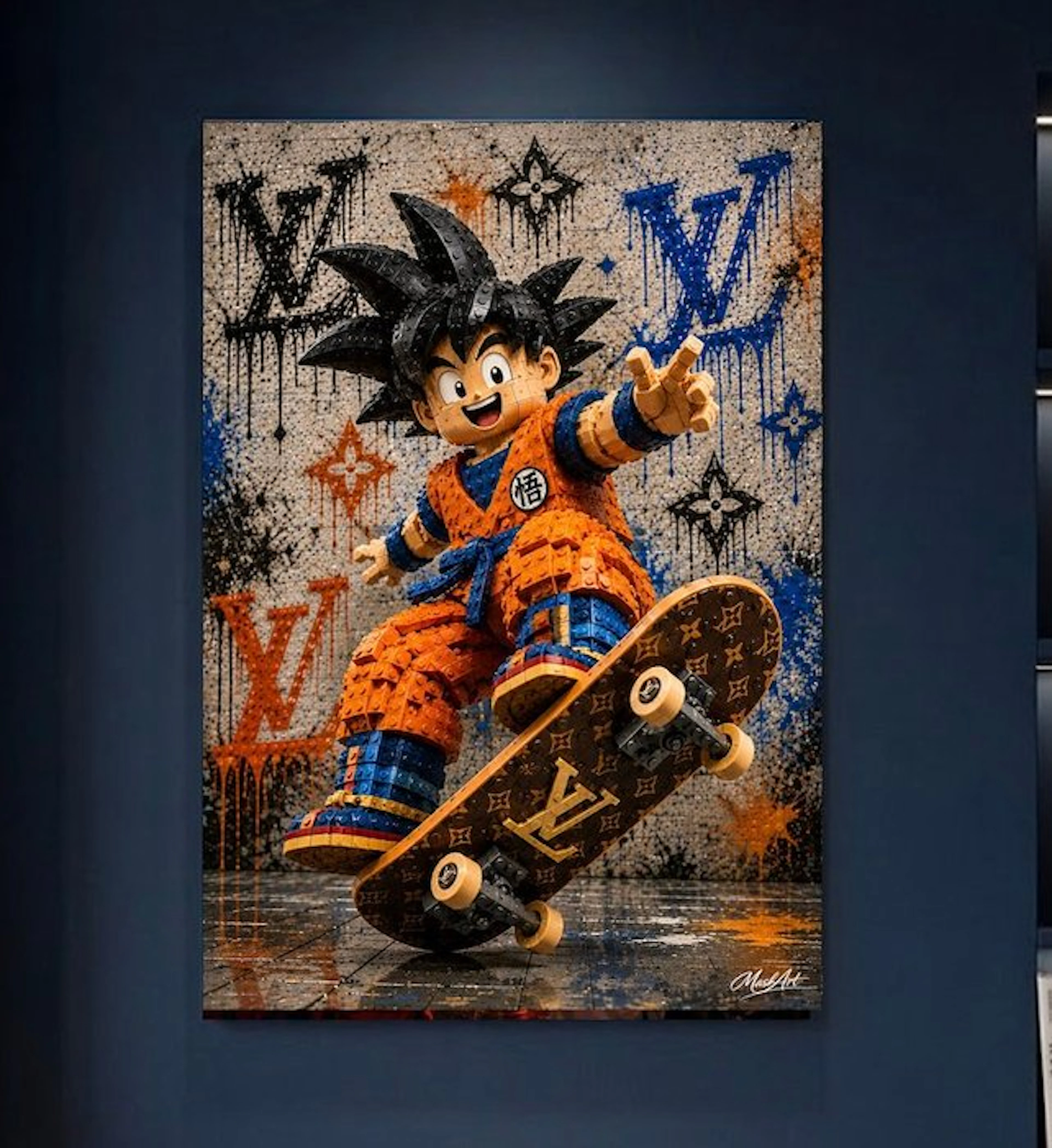 LEGO Merchandise - Art - “Goku – Il Saiyan dello Street...