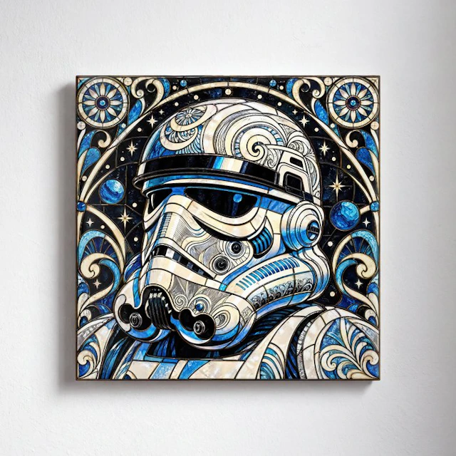 Kleury.art - [Ceramic Tile Art] "Aegis of the Garrison” by Kleury.art (1/5)