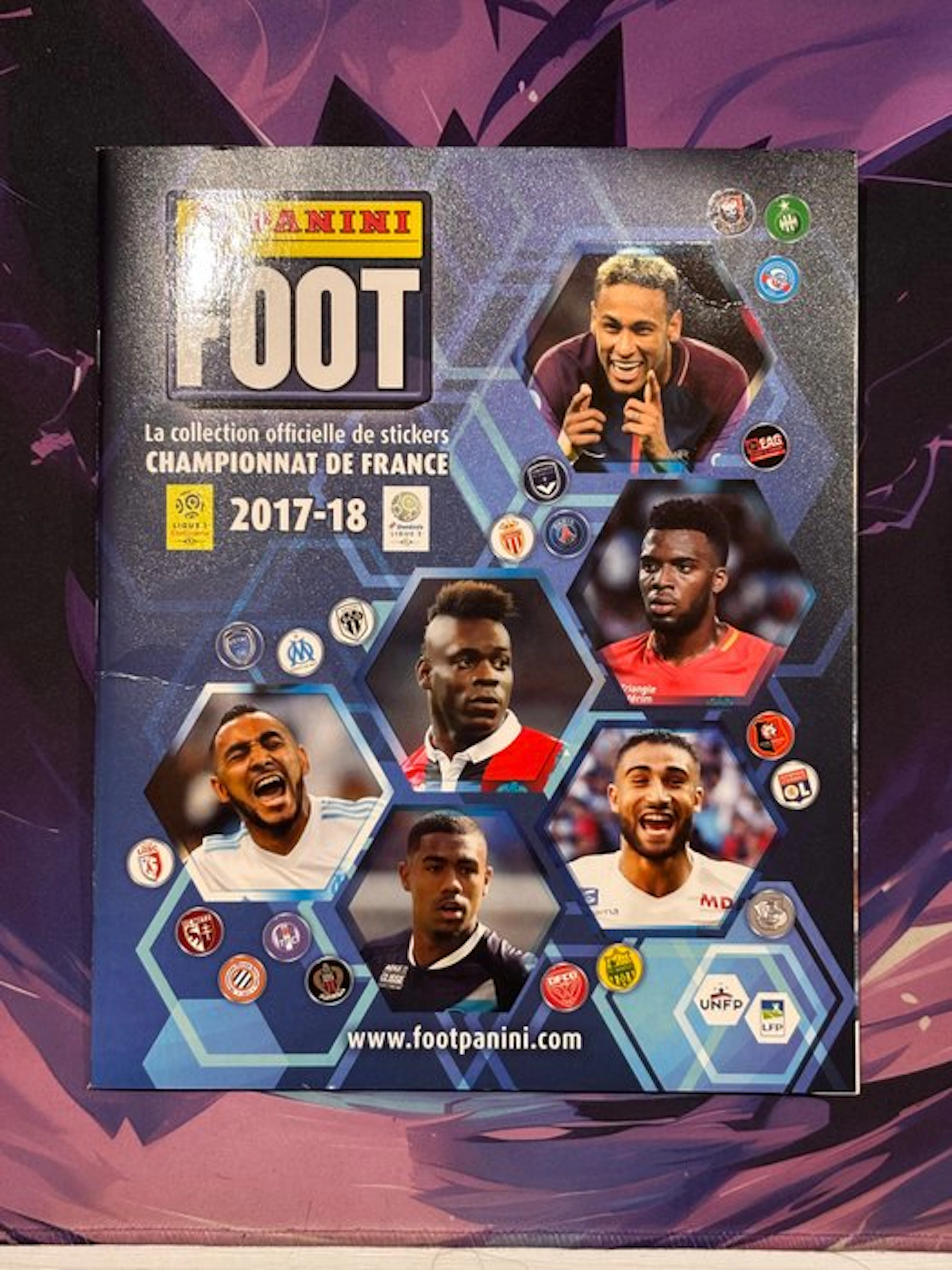 Panini Foot 2017/18 France - Mbappé/Neymar Jr./Etc...