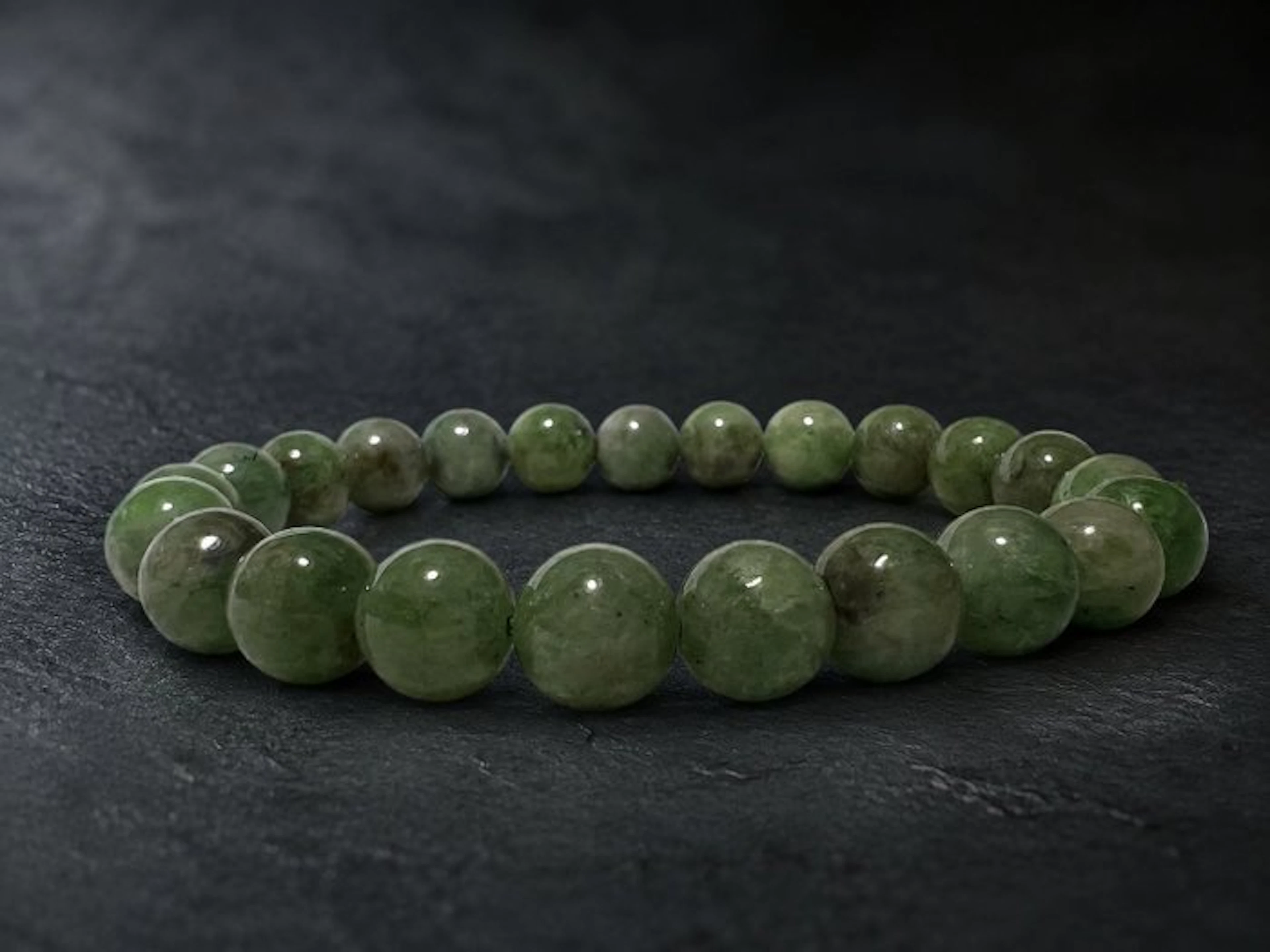 Tsavorite Garnet - Statement Power Bracelet - Super Rare...