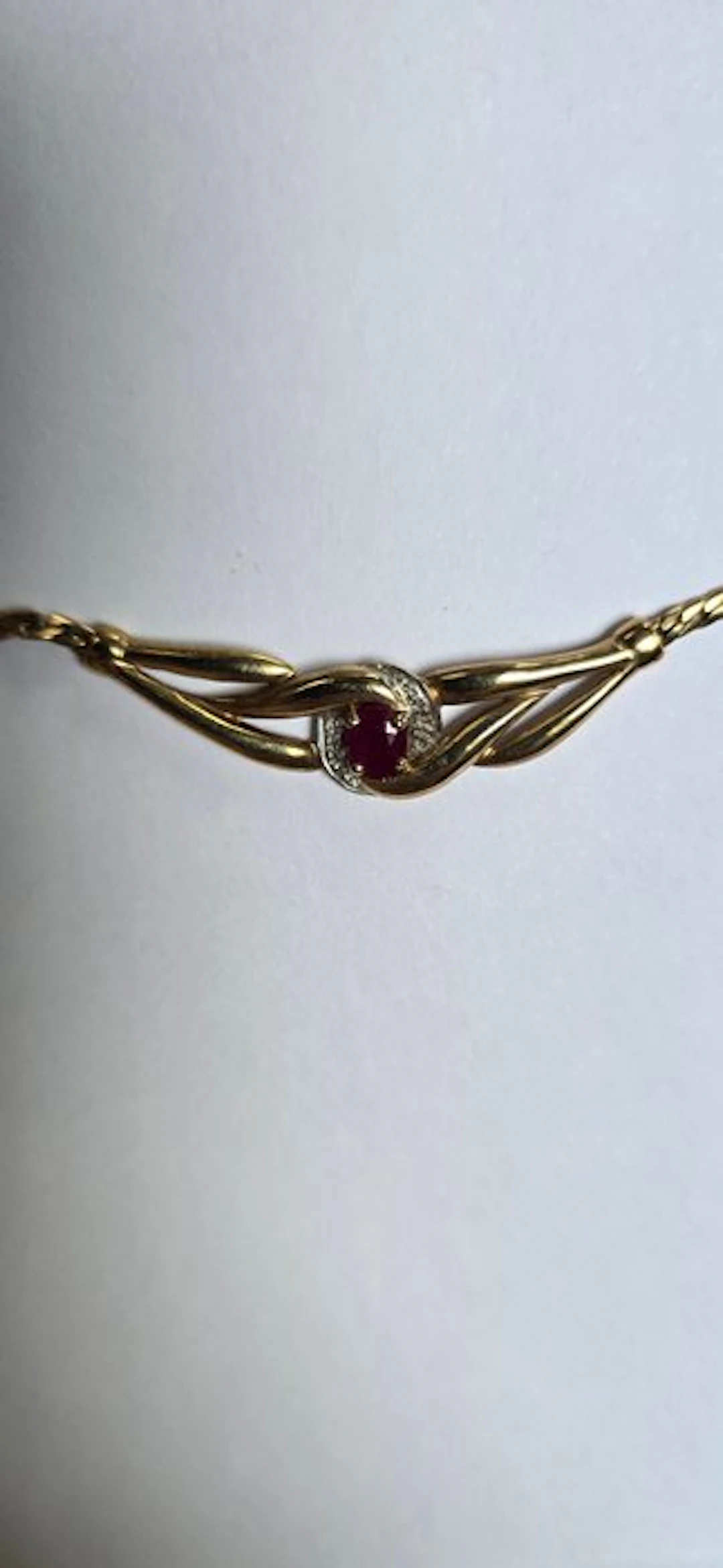 No reserve price - Necklace - 9 kt