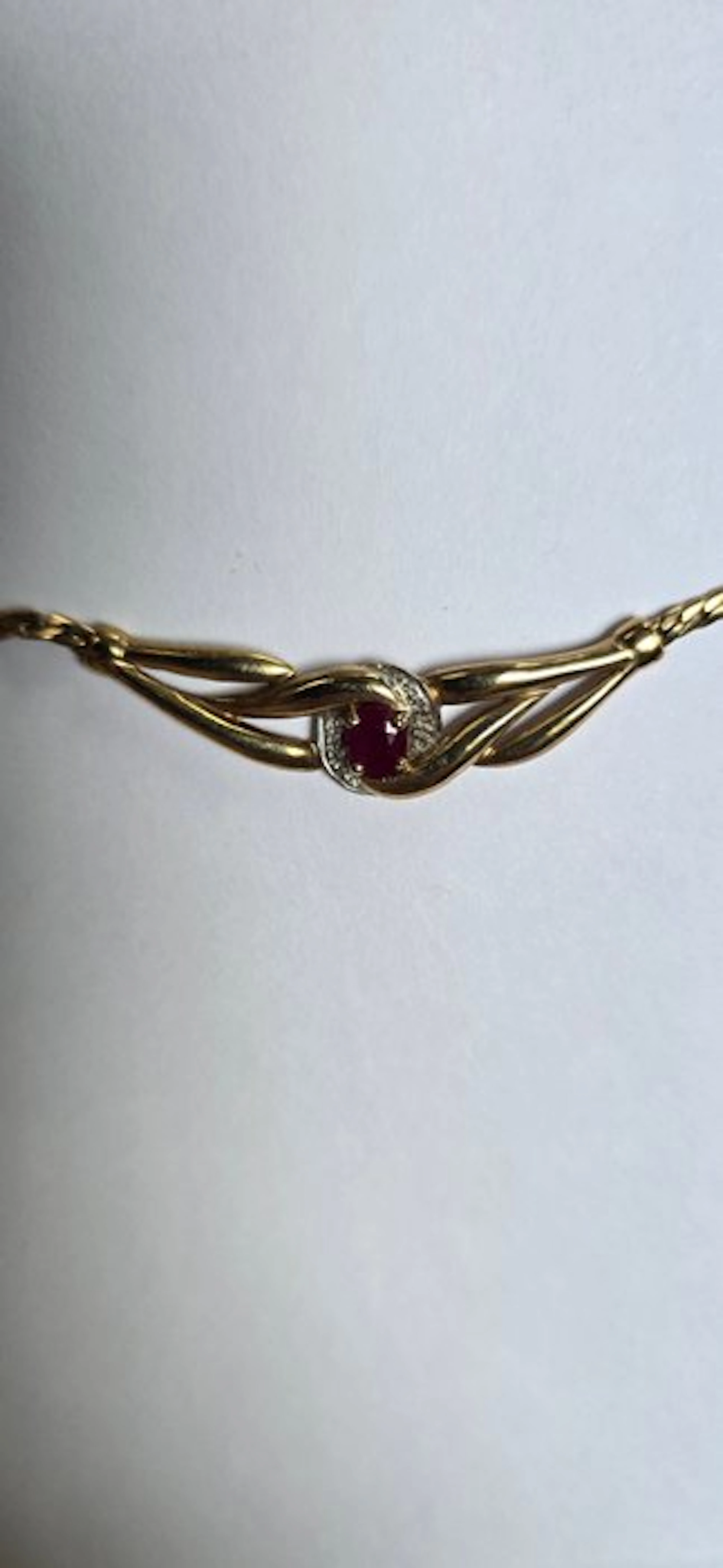 No reserve price - Necklace - 9 kt