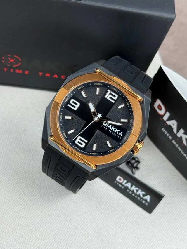 Diakka - The Vice Black/Gold - No reserve price - D1645-SB-GB - Men -