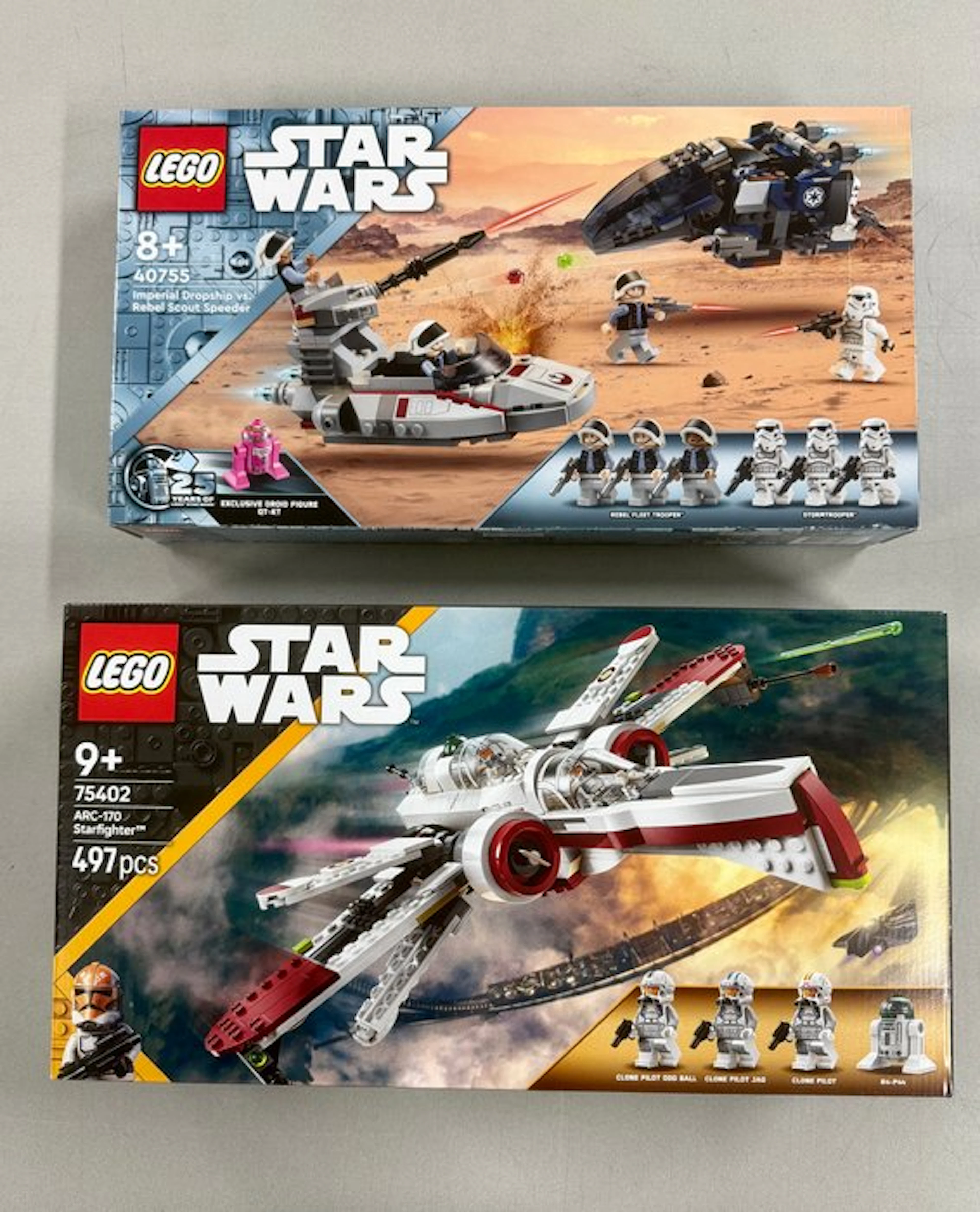 LEGO Set - 75402 en 40755 - Star Wars - ARC-170...