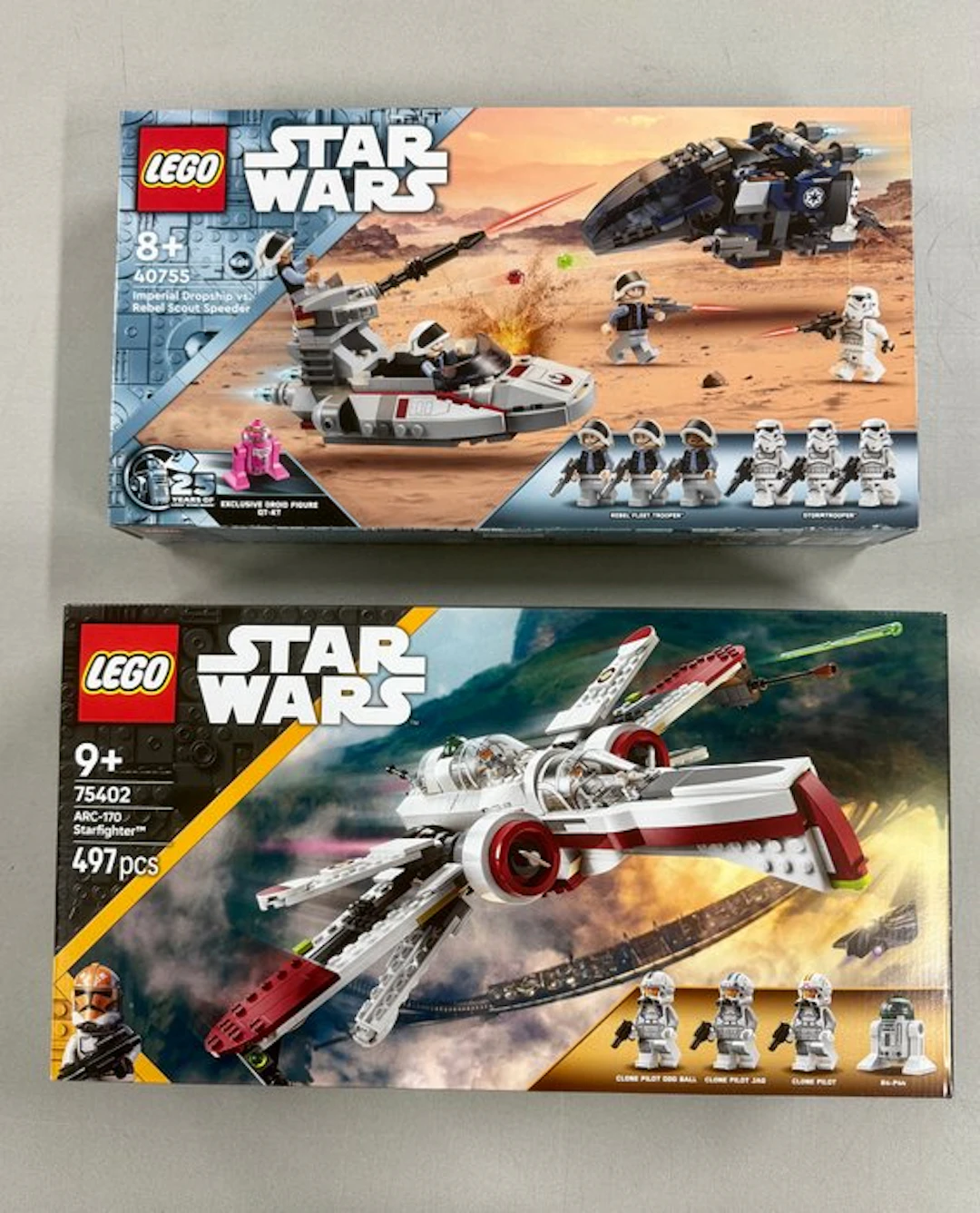 LEGO Set - 75402 en 40755 - Star Wars - ARC-170...