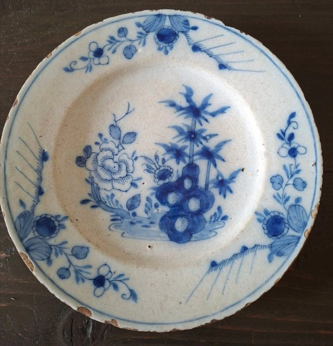 Delft, Plateelbakkerij - onbekend - Plate - bord...