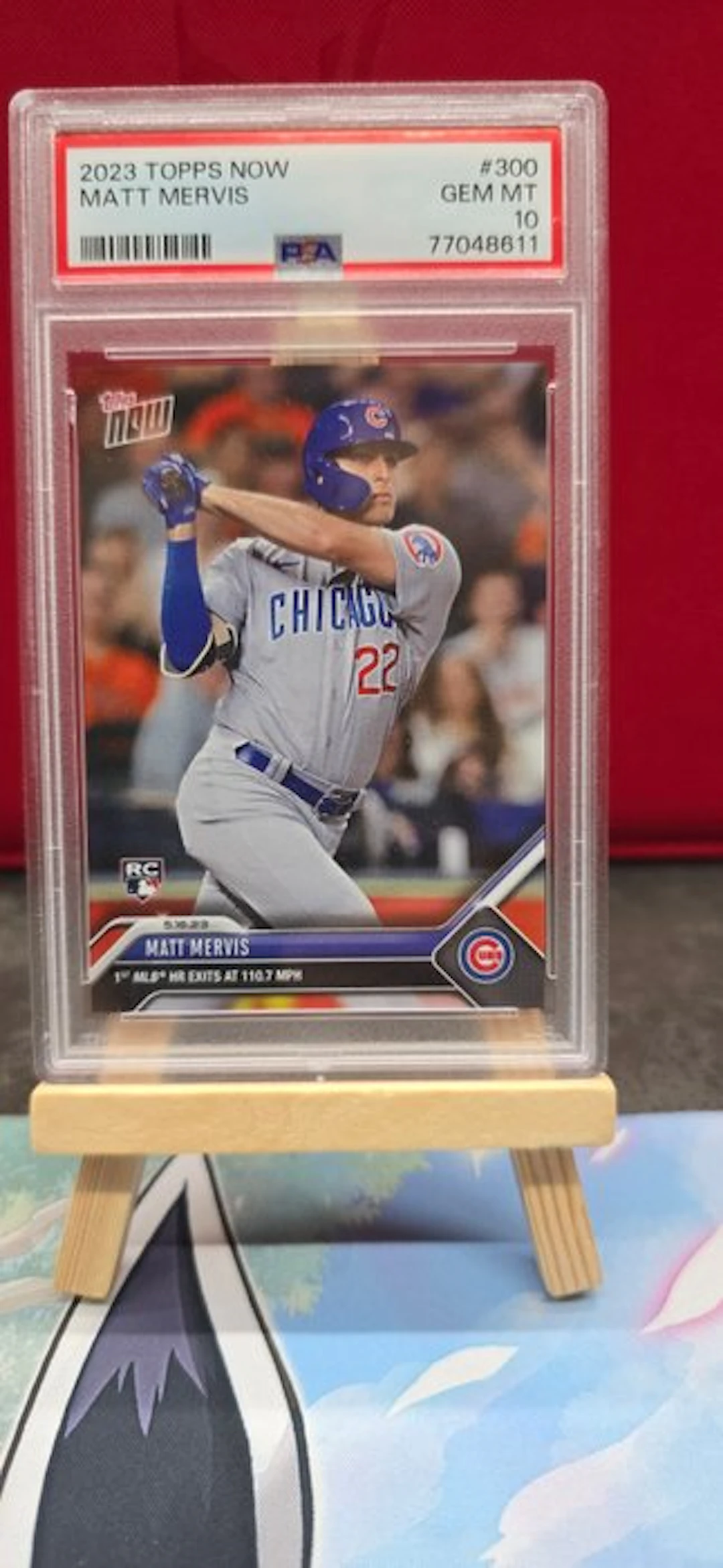 2023 Topps Topps Now Matt Mervis #300 Graded card - PSA 10 - 1 Graded card