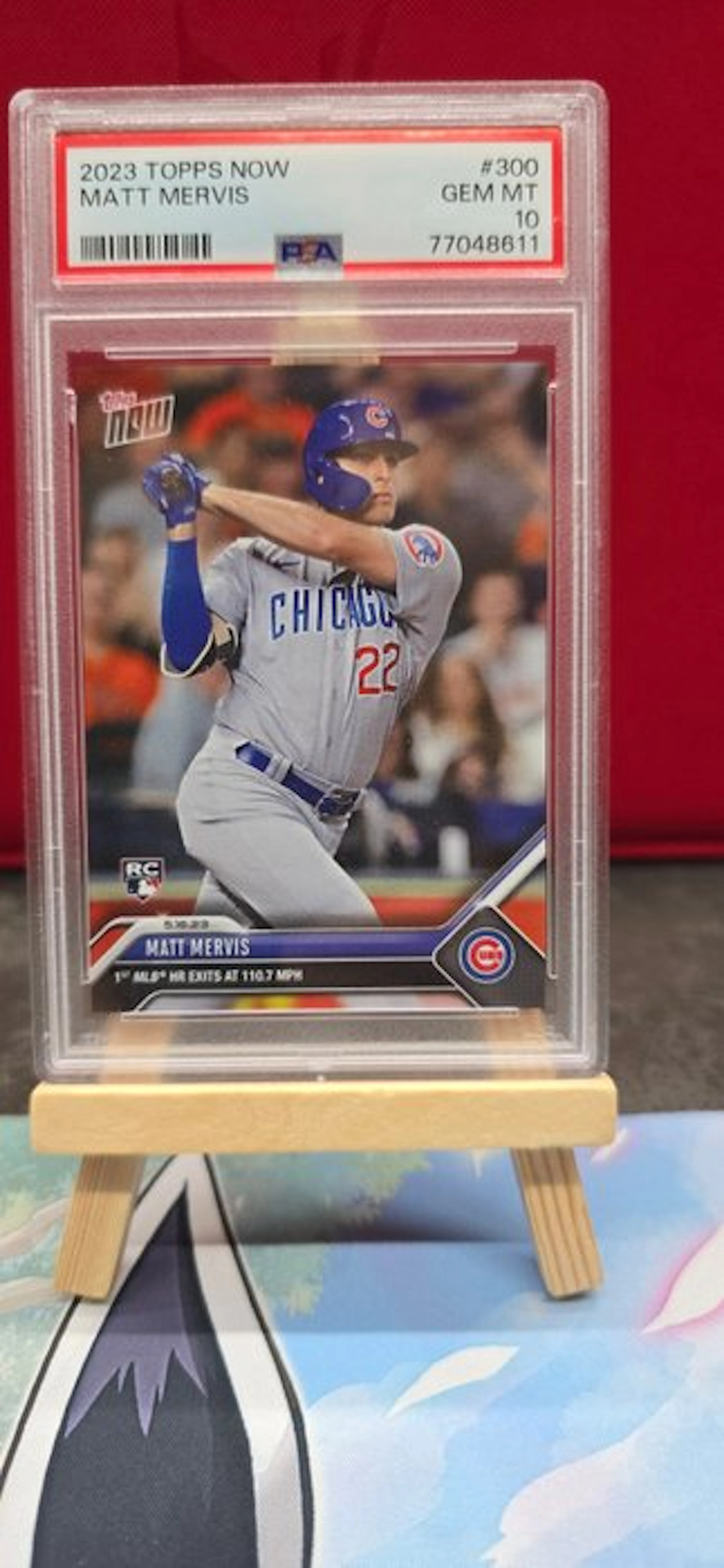 2023 Topps Topps Now Matt Mervis #300 Graded card - PSA 10 - 1 Graded card