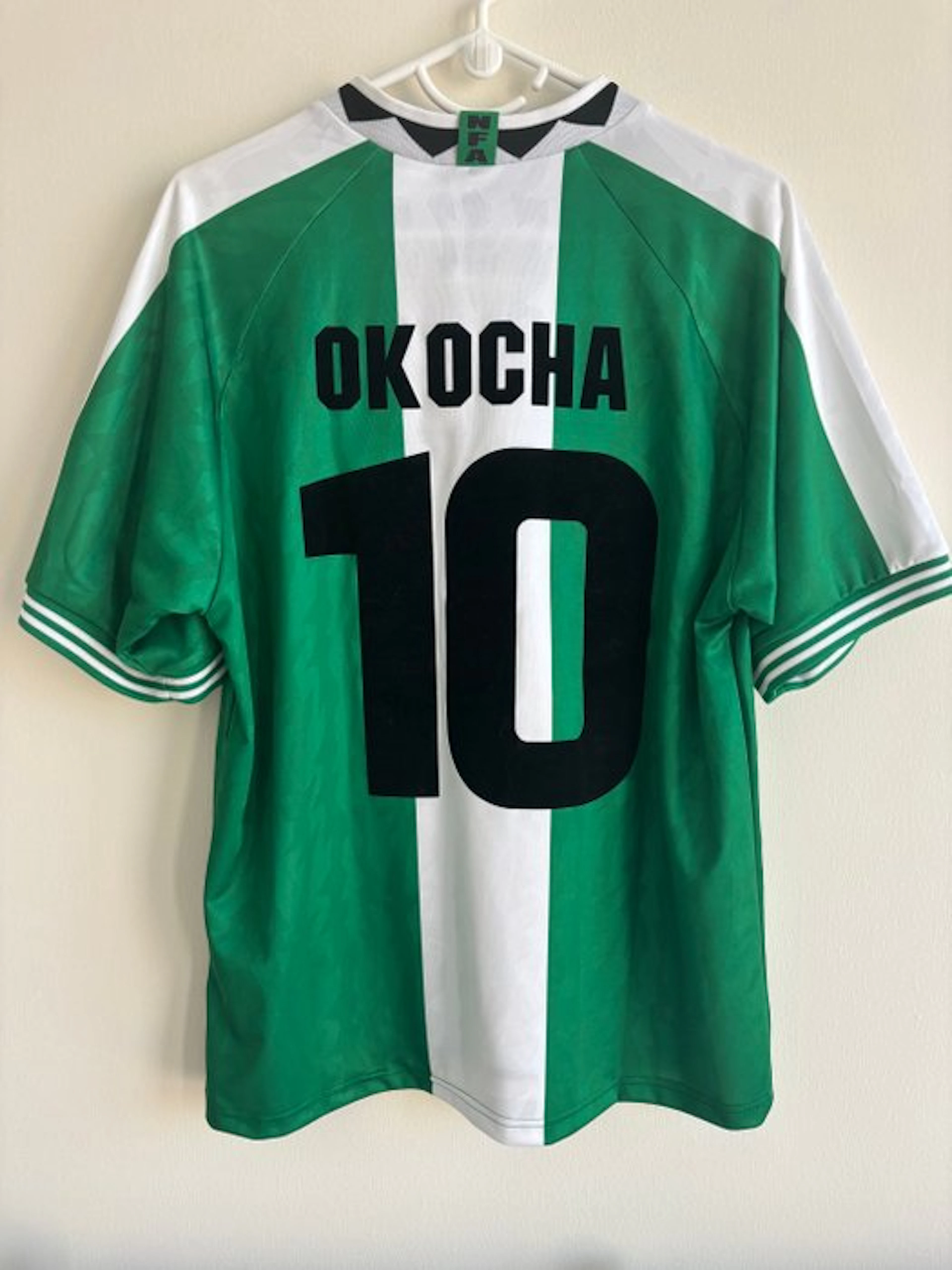 Nigeria 96 - Olympic Games - Jay-Jay Okocha - 2025 - Football shirt
