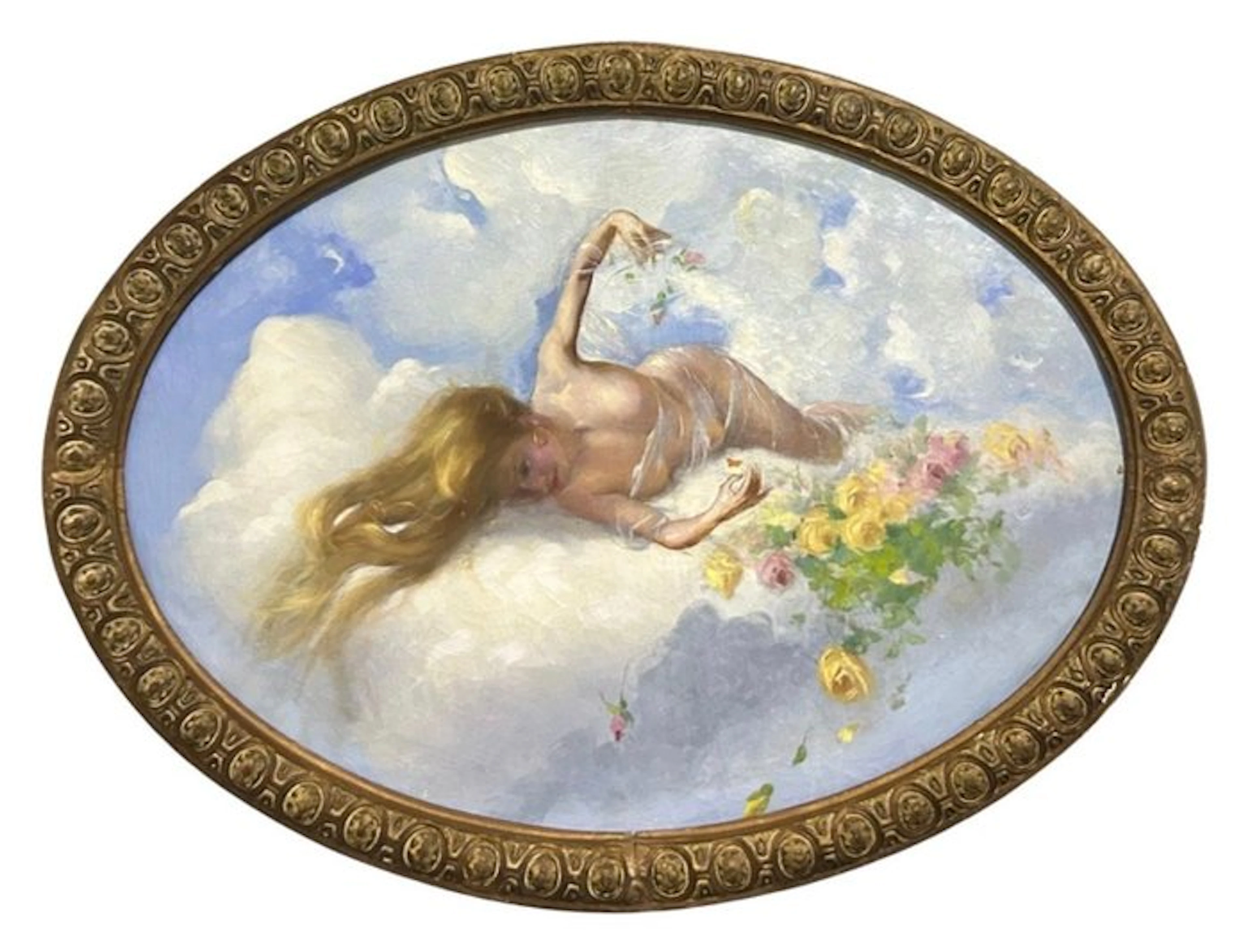French school (XX) - Allegoria della Primavera - XL format
