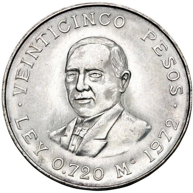 Mexico. 25 Pesos 1972 - NGC MS63