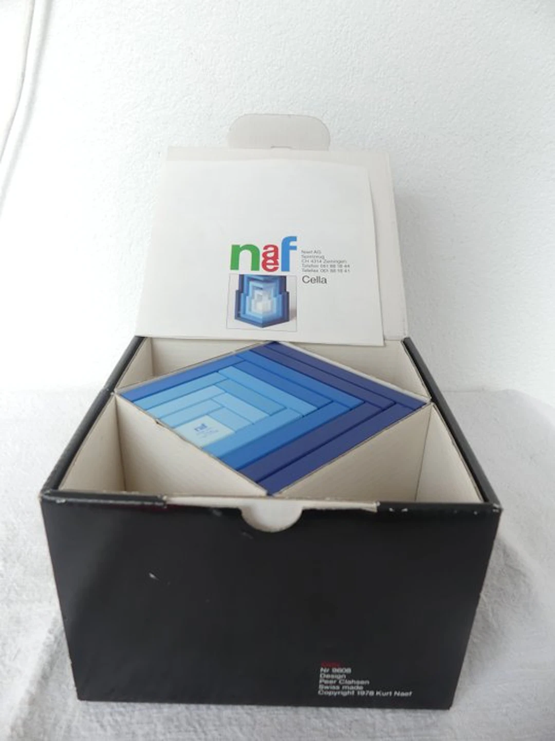 Naef - Toy Cella Blau aus 1994 Peer Clahsen - 1990-2000 - Switzerland