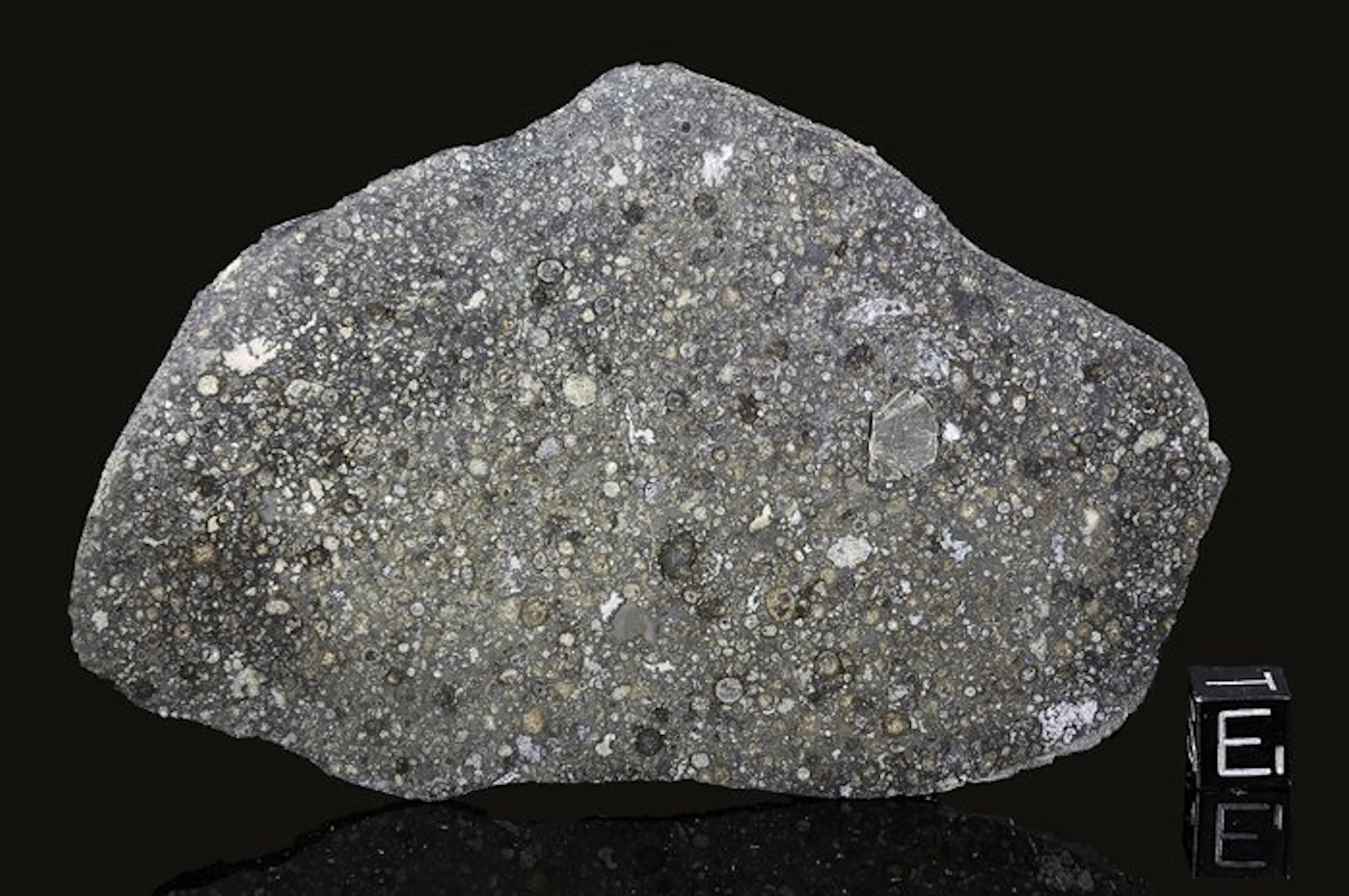 Allende meteorite Slice - 49.2 g - (1)