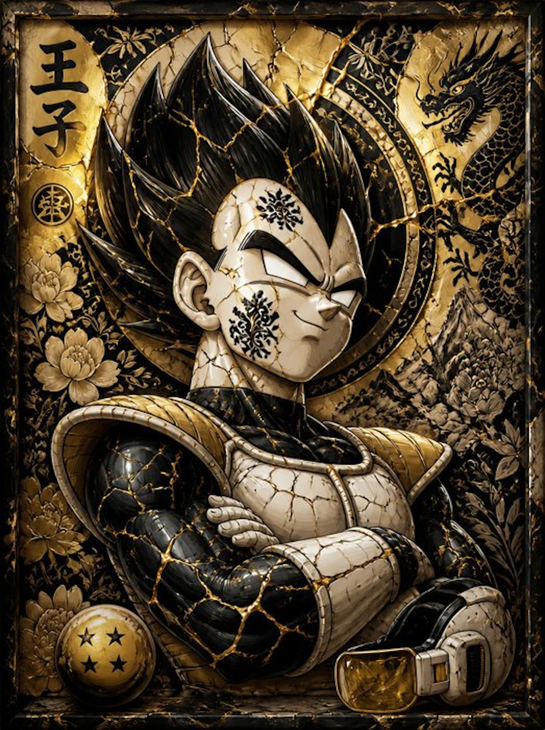 Maison D'art - Vegeta - Golden Kintsugi