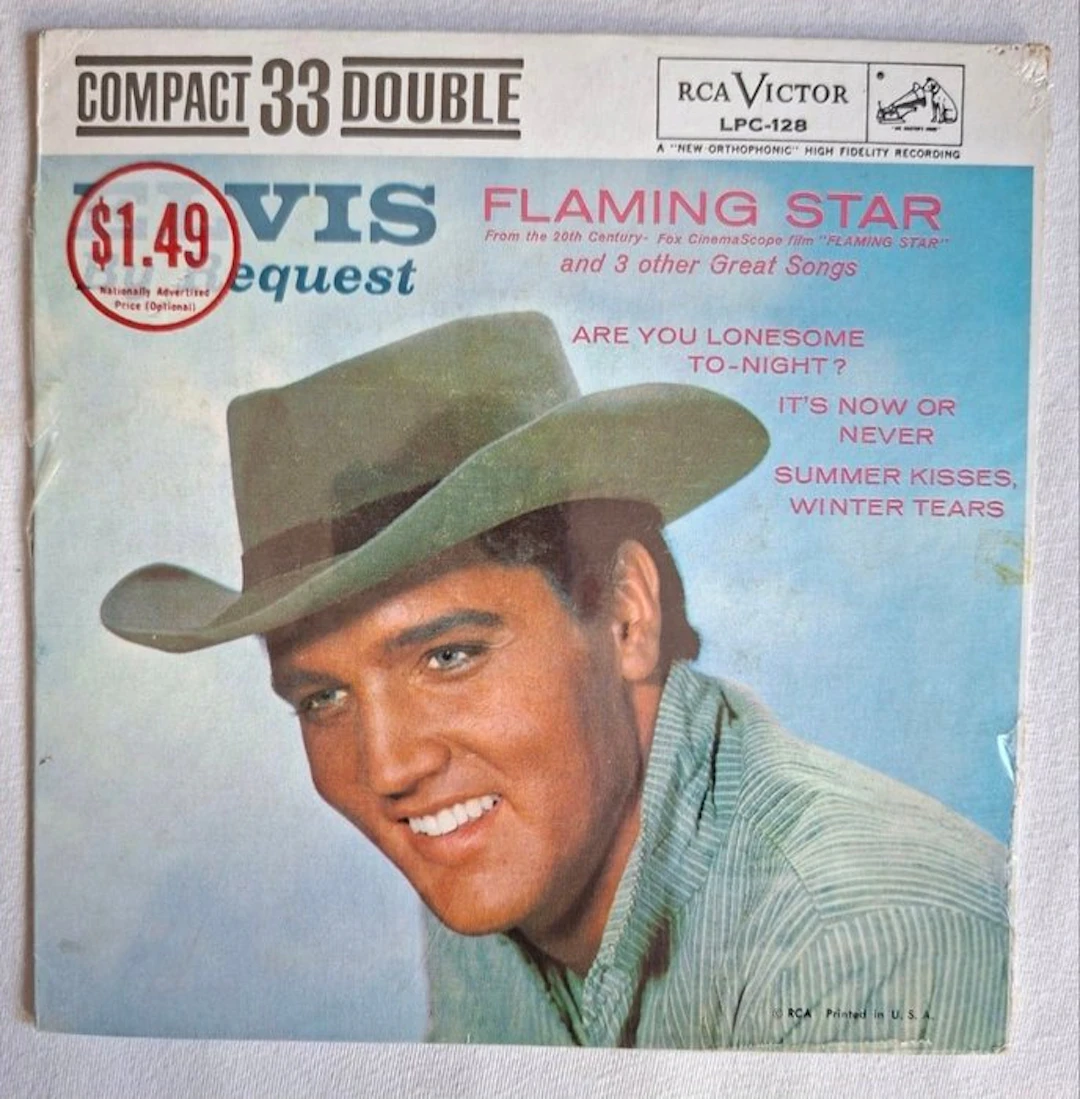 Elvis Presley - Elvis By Request / Flaming Star – Original US 7" EP (1961