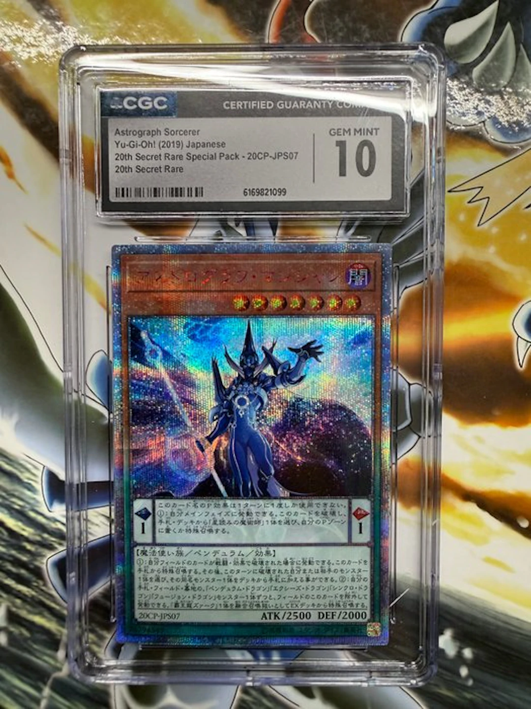 Konami - 1 Graded card - Yu-Gi-Oh! - Astrograph Sorcerer...