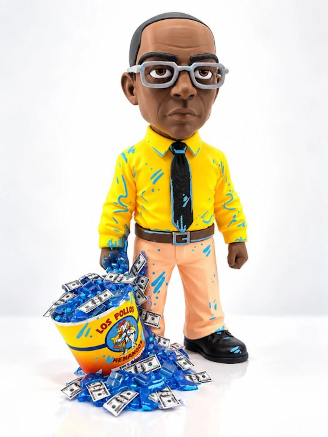 Alvin Silvrants - Breaking Bad Gustavo Gus Fring Art Statue - designer toy