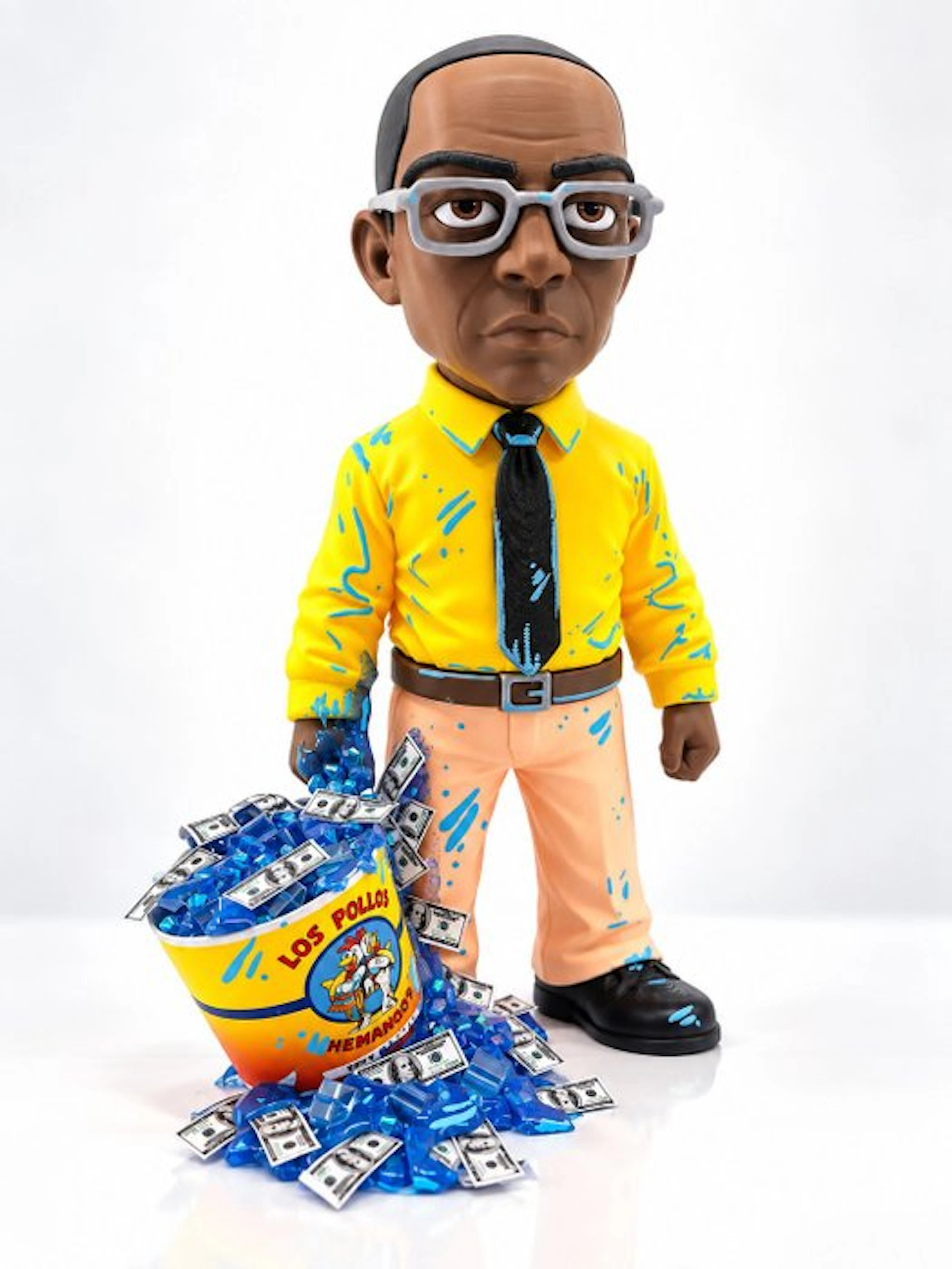 Alvin Silvrants - Breaking Bad Gustavo Gus Fring Art Statue - designer toy