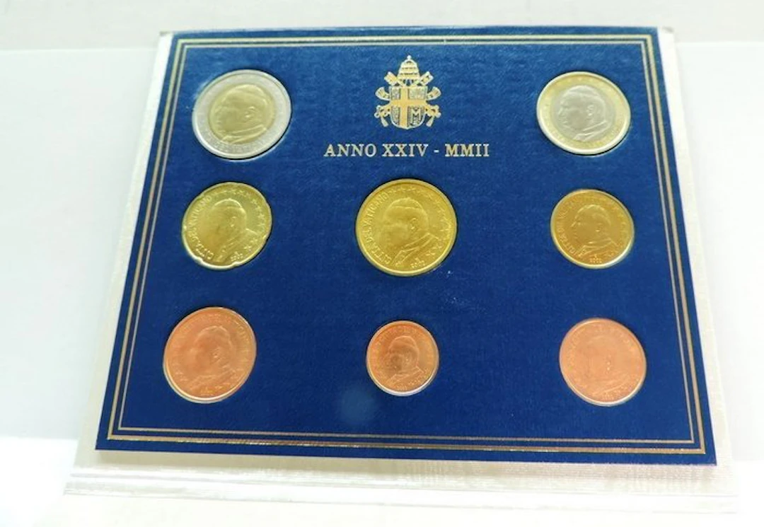 Vatican. Year Set (BU) 2002 (No reserve price)