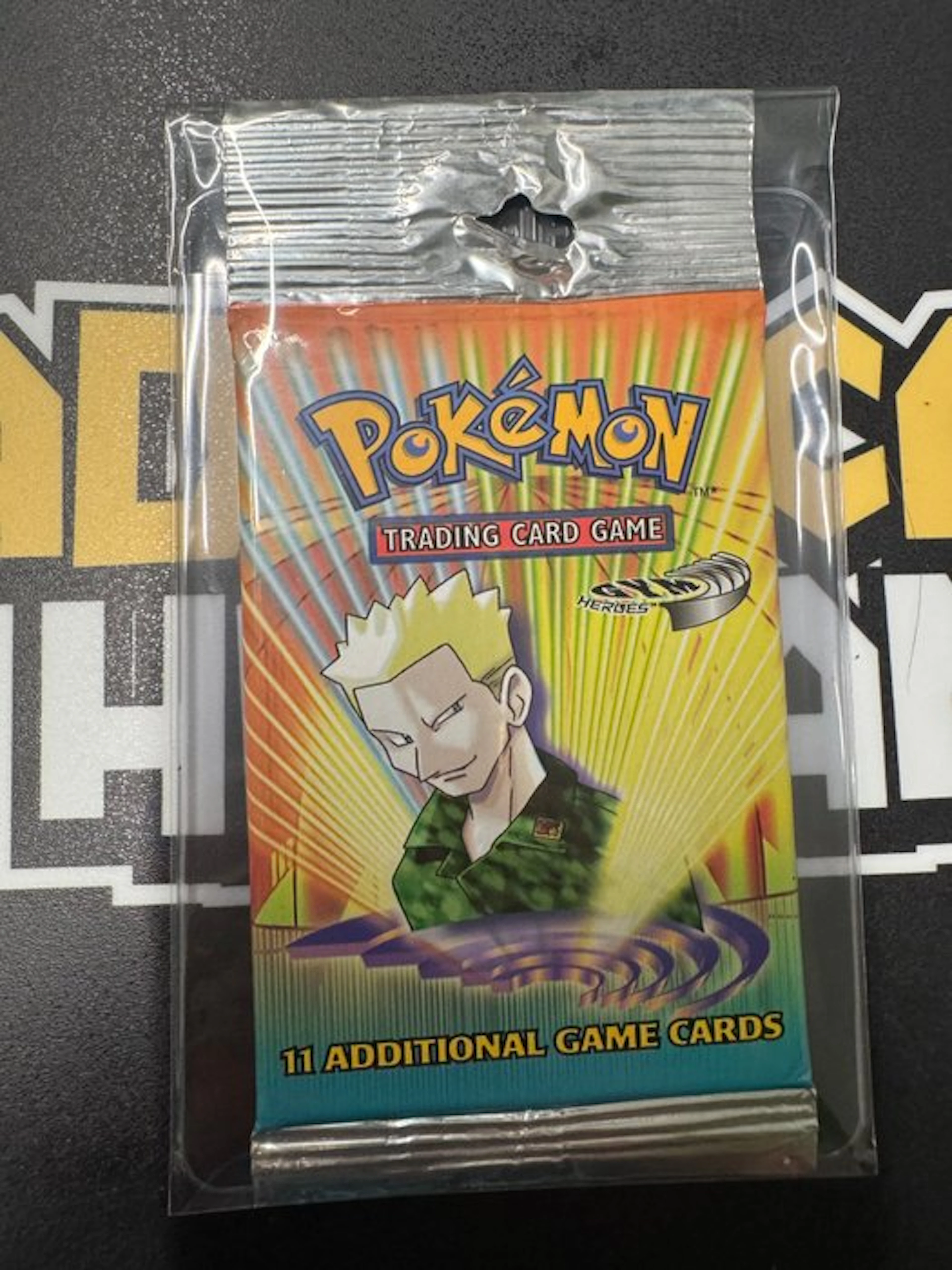 Pokémon - 1 Booster pack - Pokemon Gym Heroes Long Crimp...