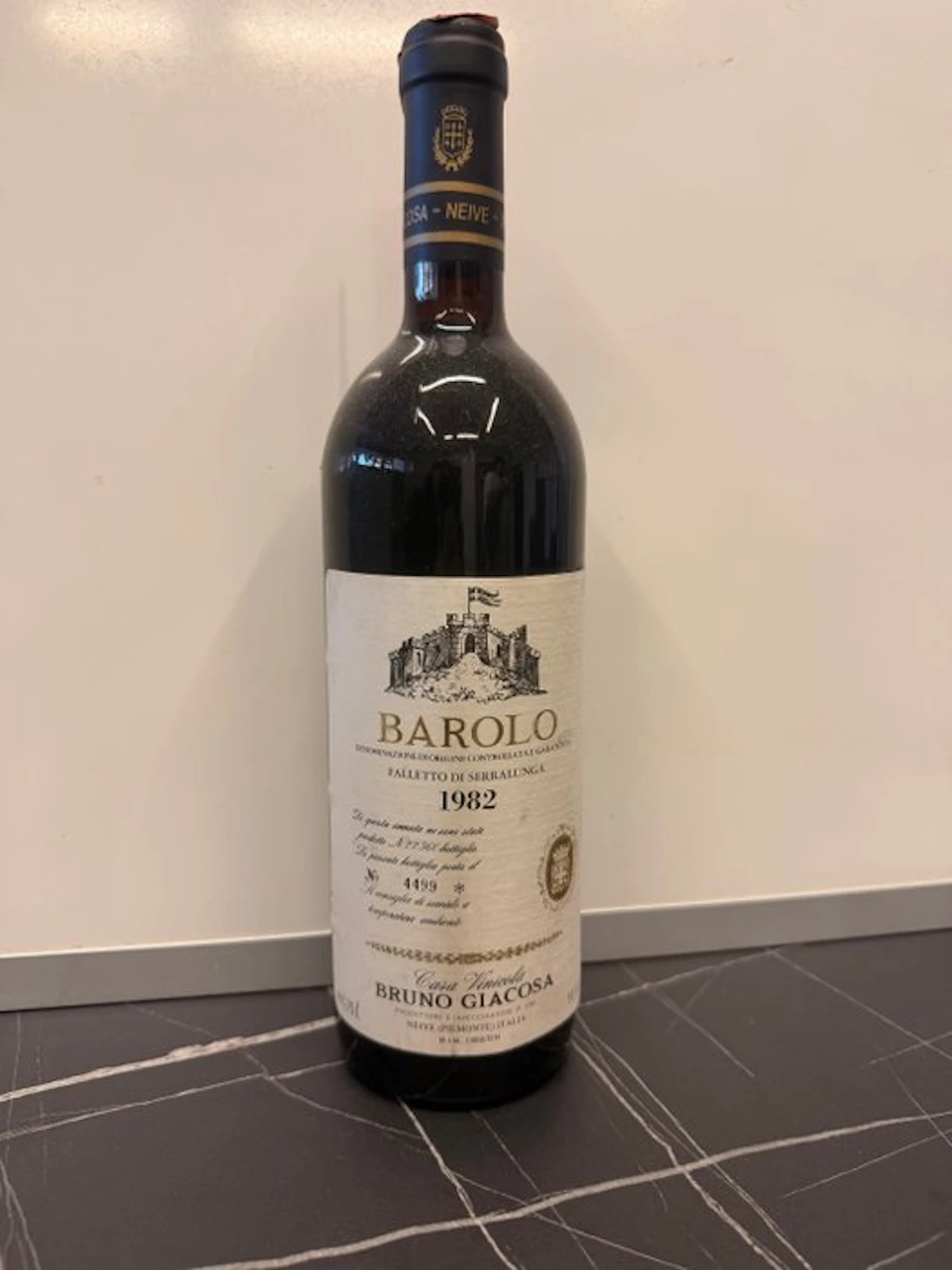1982 Bruno Giacosa, Falletto di Serralunga d'Alba - Barolo - 1 Bottle (0.75L)
