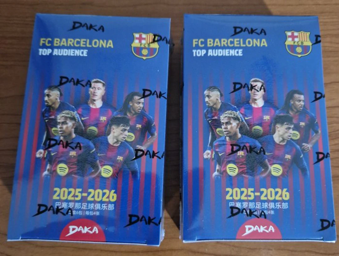 2025/26 DAKA Culture FC Barcelon Top Audience Series 2 Lamine Yamal Insert card