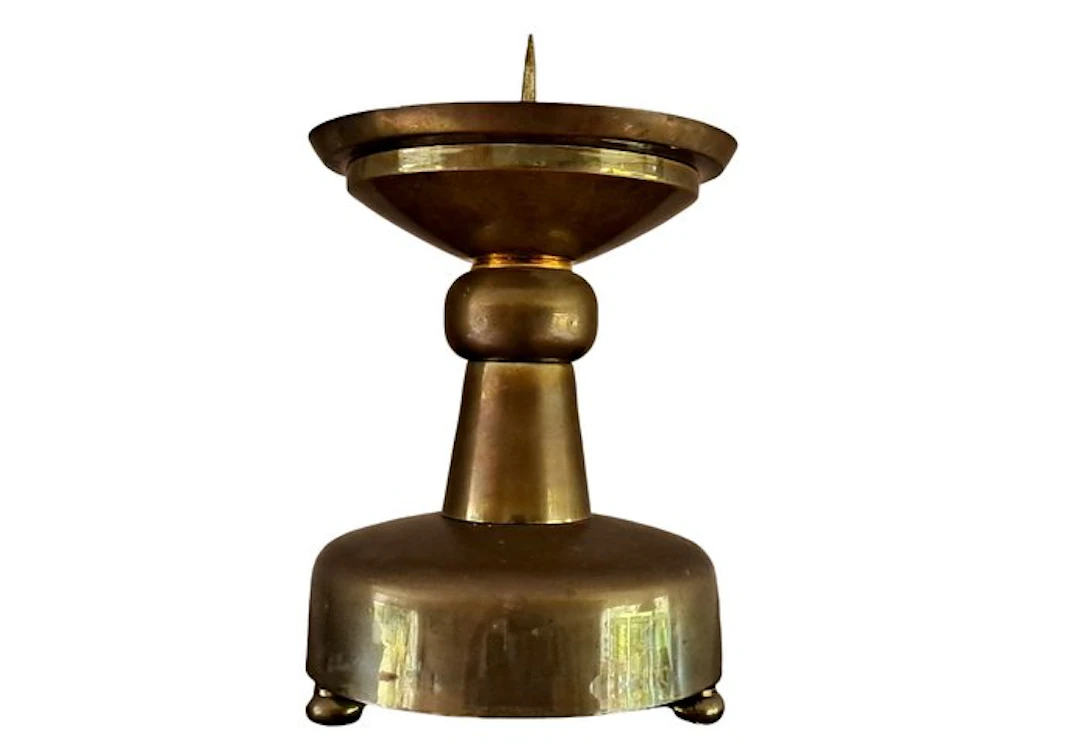 Candleholder - Copper - 30 cm - 1.8 kg