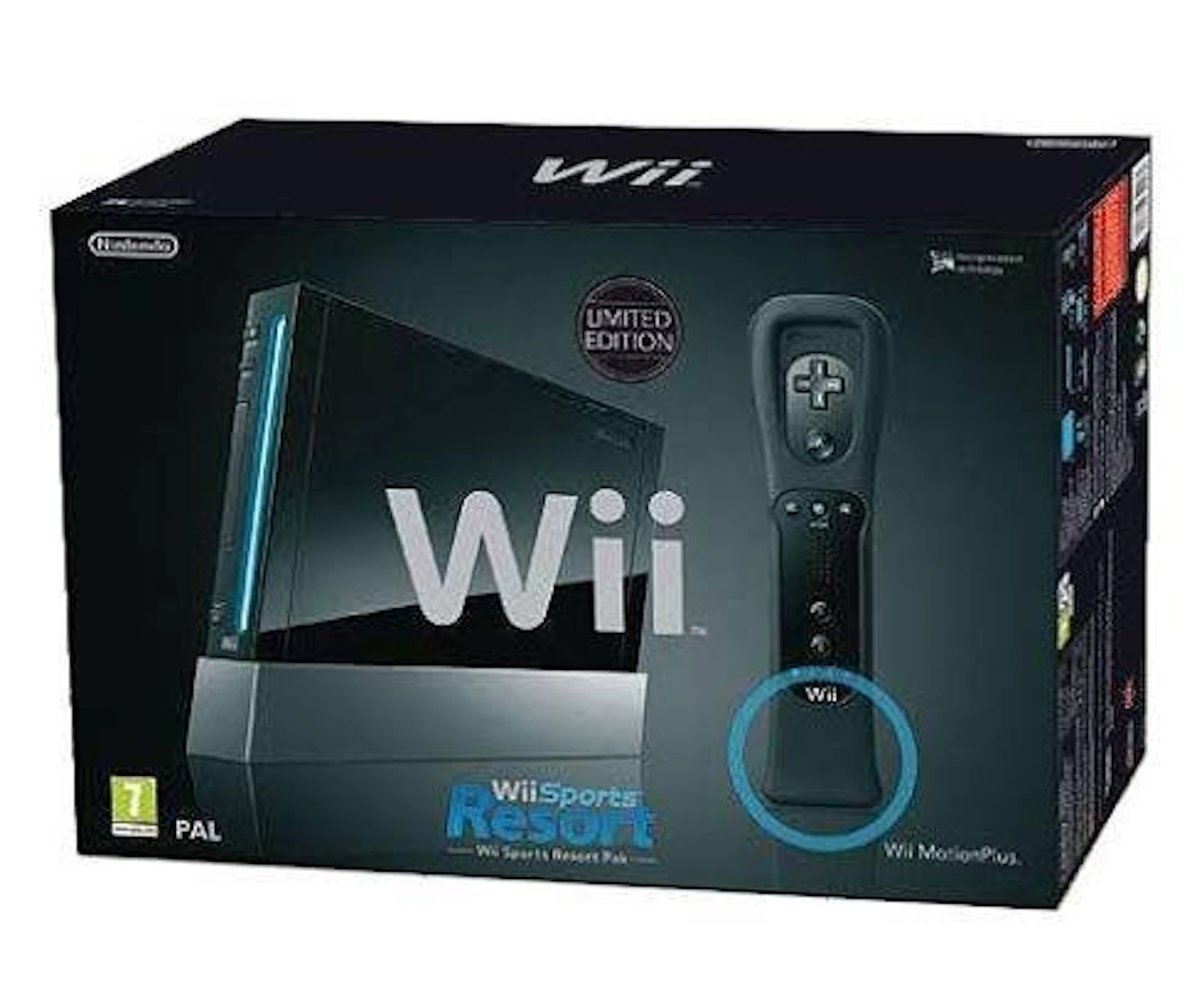 Nintendo - Wii - Nintendo Wii Black Limited Edition...