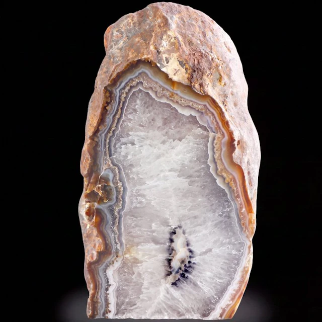 XL Rainbow Agate - 26x13x8 cm - Geode- 4.2 kg