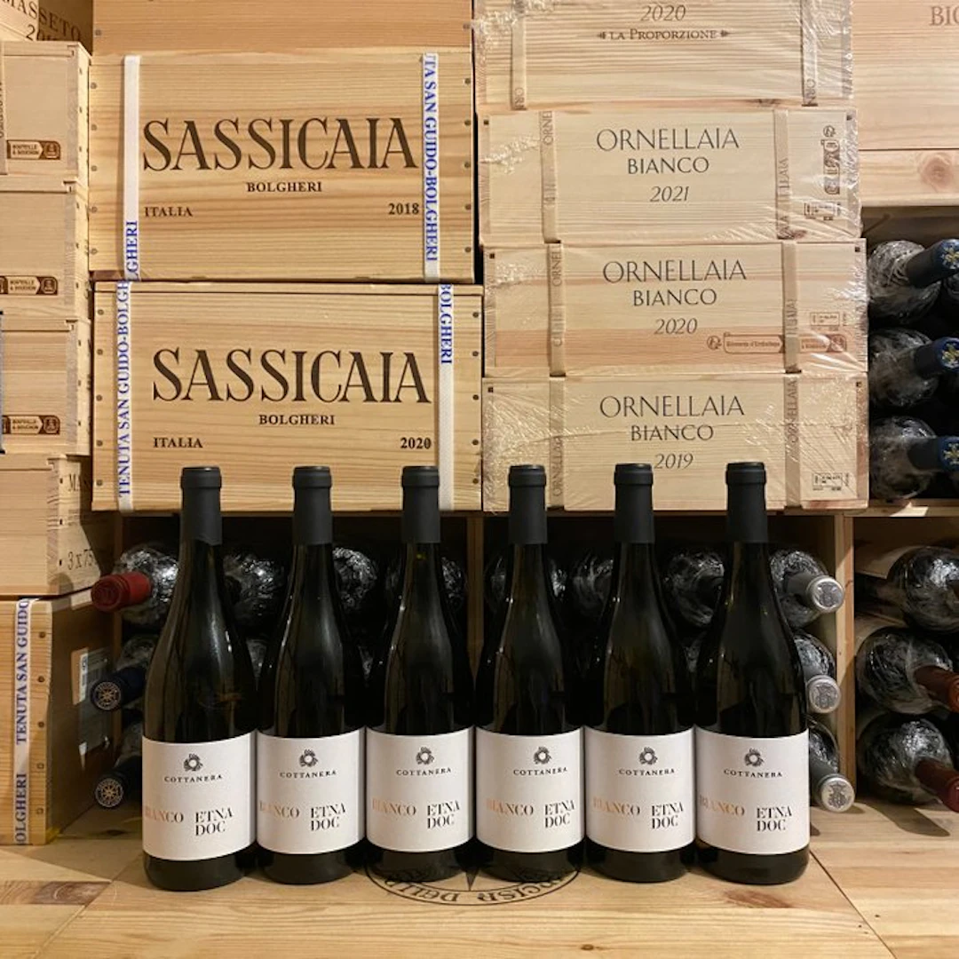 2025 Cottanera, Etna Bianco - Sicily DOC - 6 Bottles (0.75L)