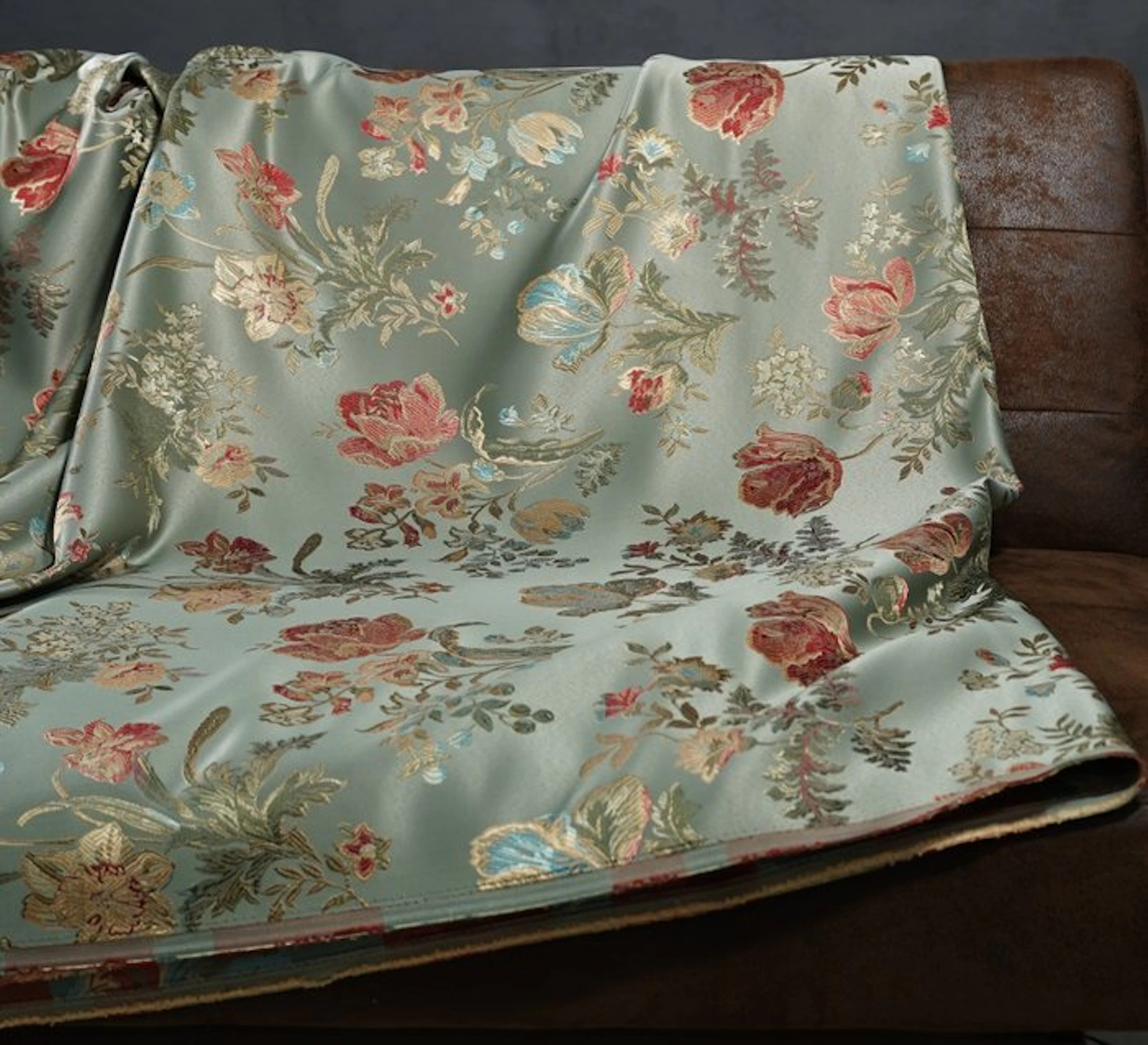 Jacquard fabric "Eleganza Francese" in San Leucio Style –...
