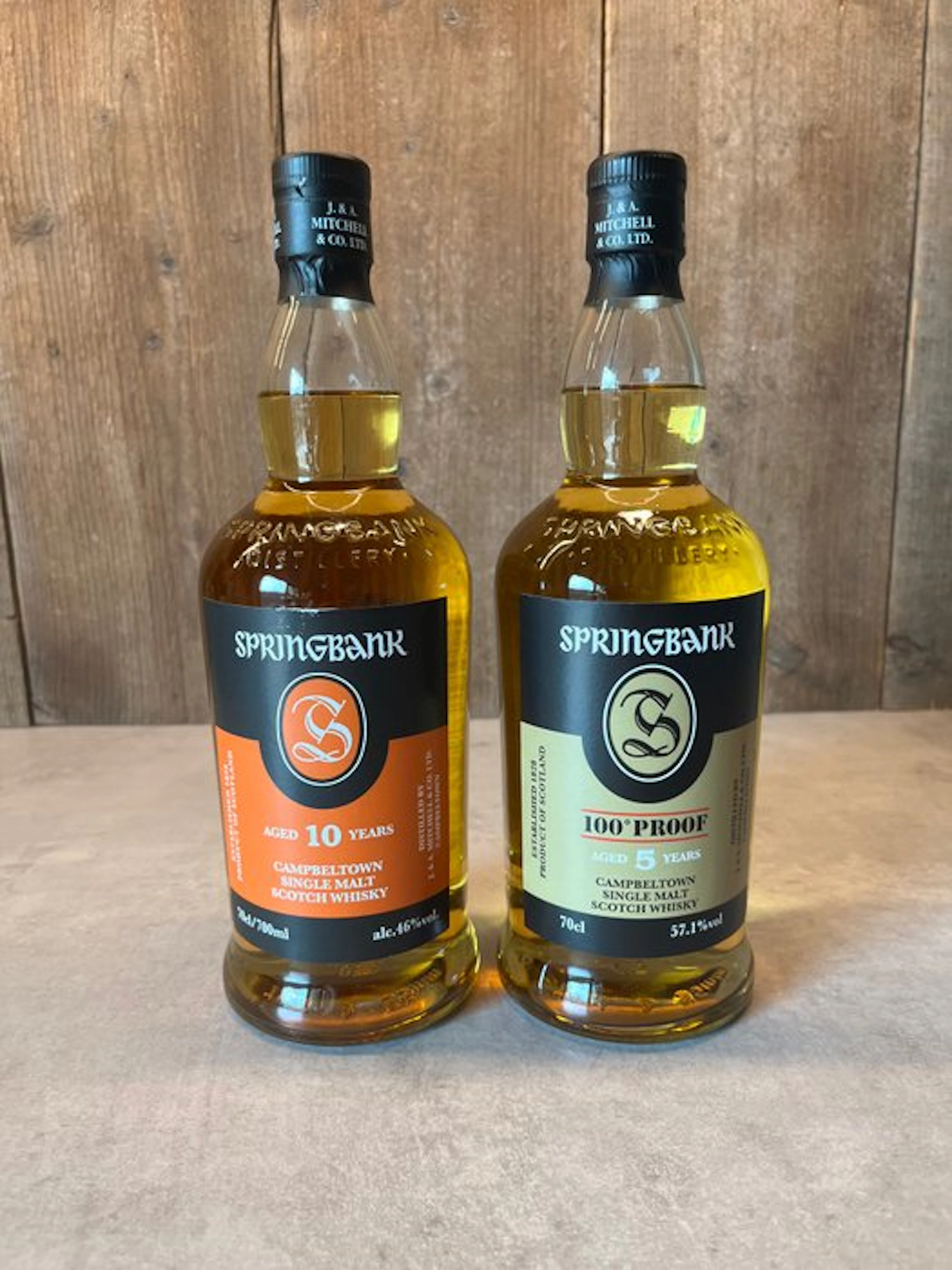 Springbank - 10yo & 5yo 100° Proof - b. 2026 - 70cl - 2 bottles