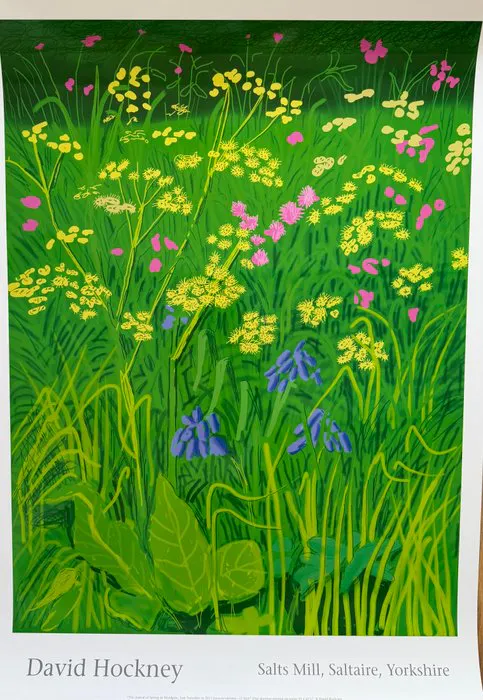 David Hockney - The Arrival of Spring in Woldgate