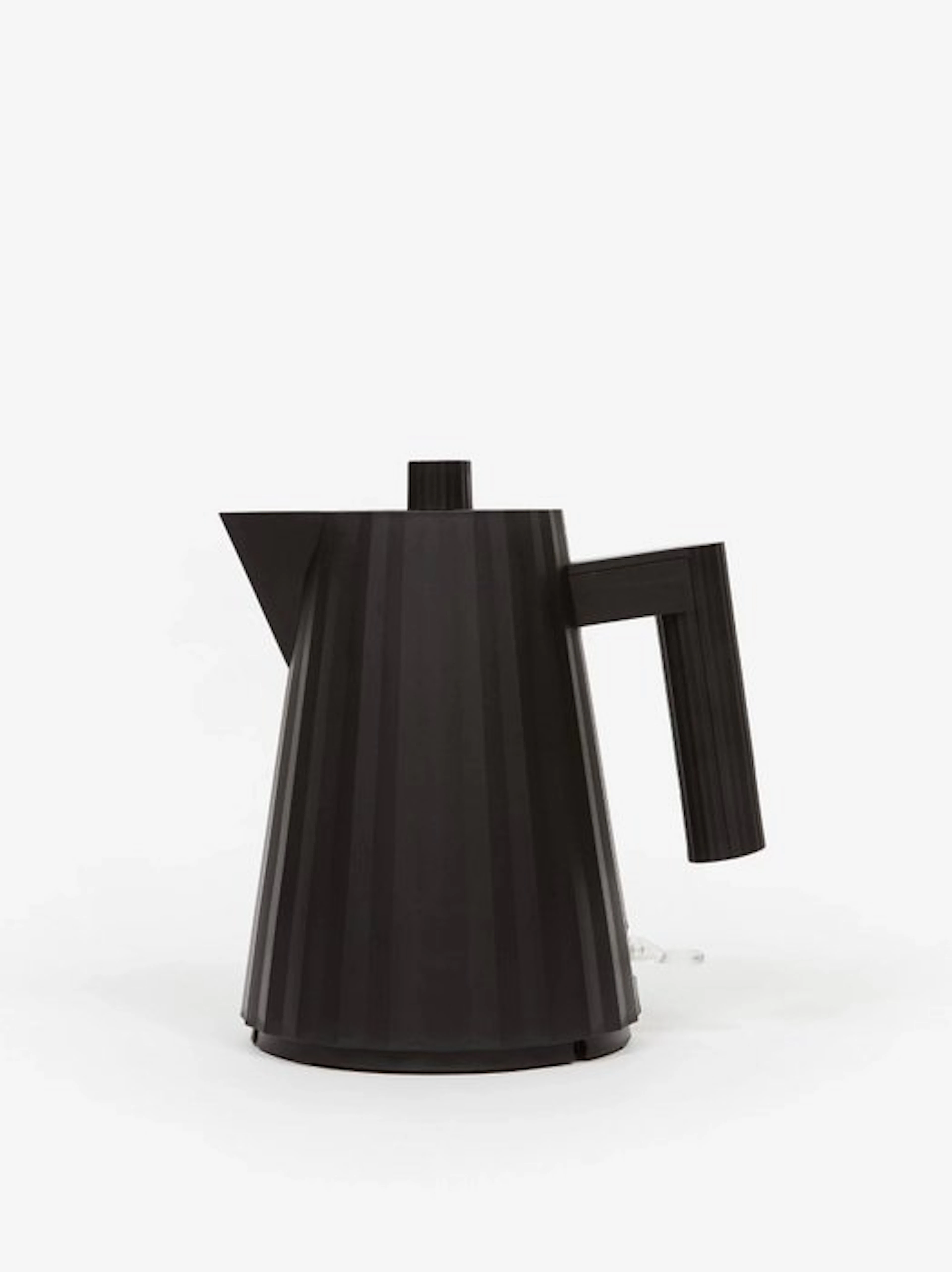 Alessi - Michele De Lucchi - Kettle - Plissé - Thermoplastic - Black - 100cl