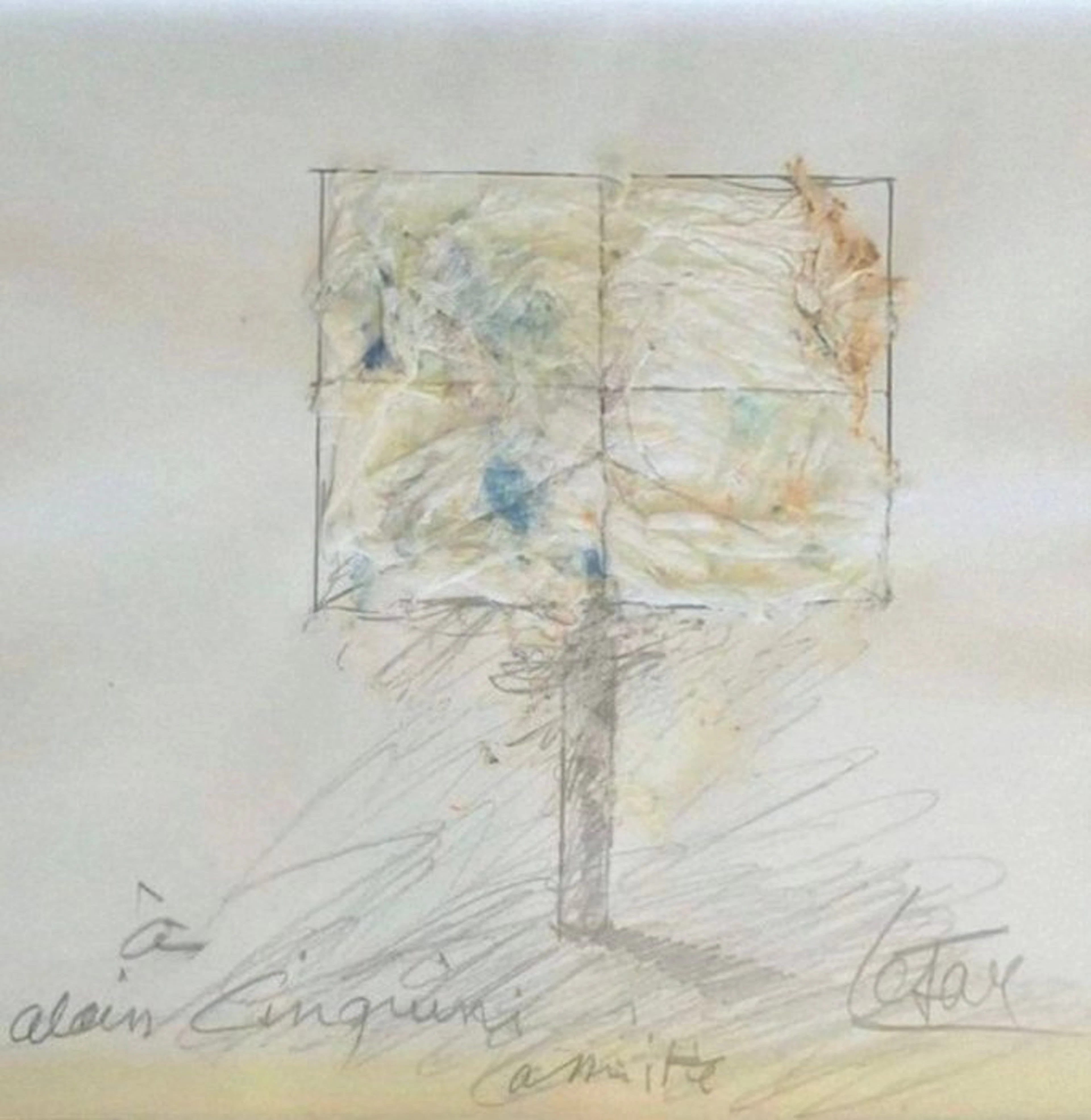César Baldaccini (1921-1998) - César Baldaccini Dessin /...