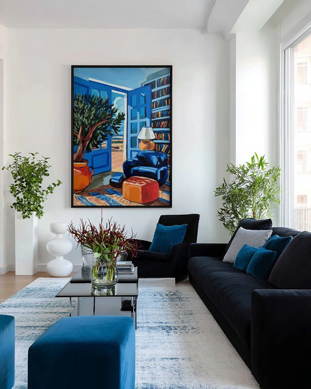E. García - Interior azul XL